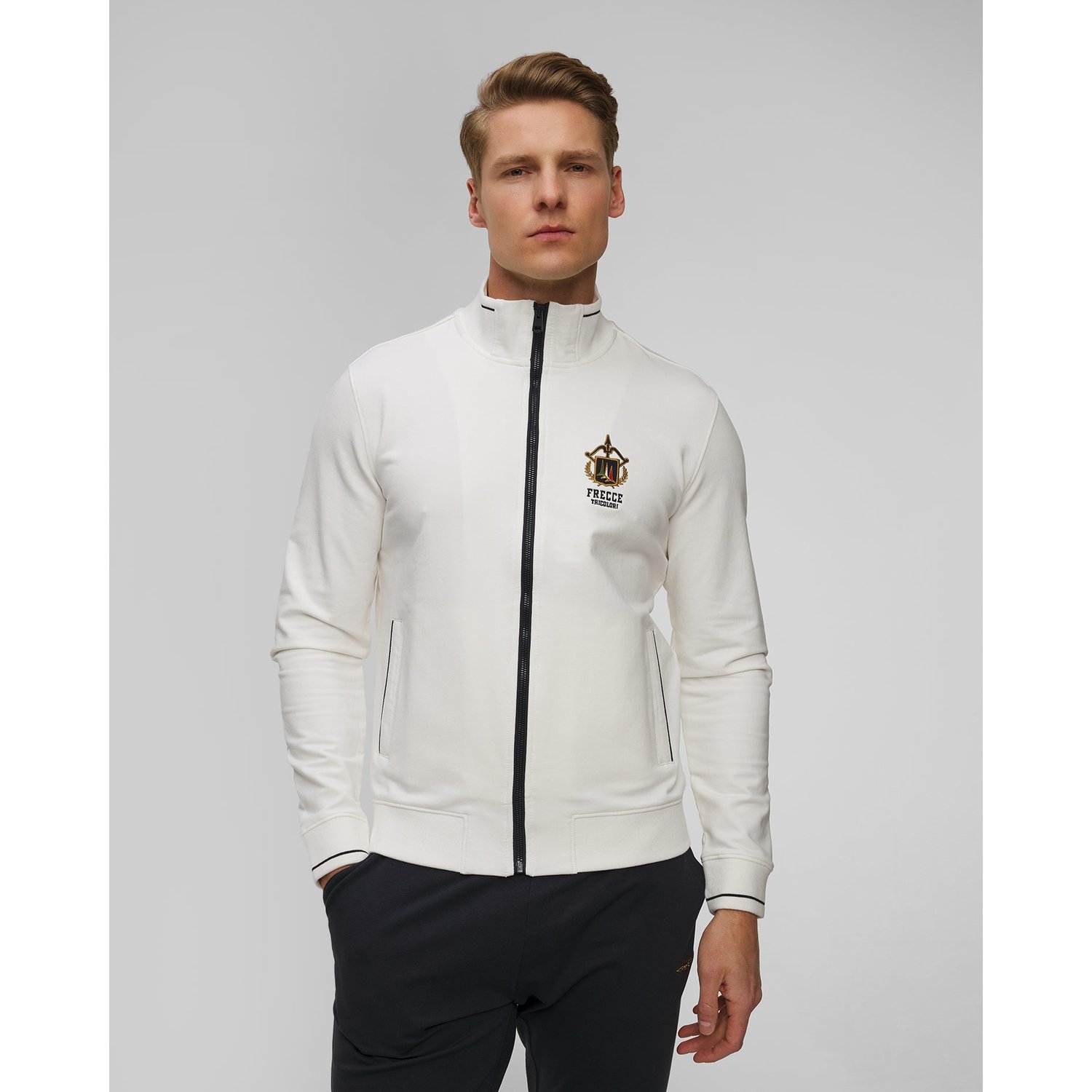 Biała bluza męska Aeronautica Militare