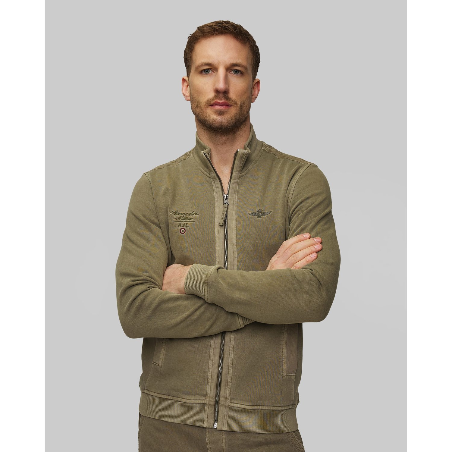 Zielona Bluza Męska Aeronautica Militare