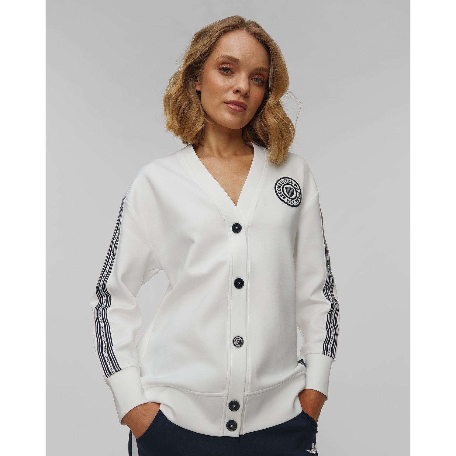 Biała Bluza Damska Aeronautica Militare