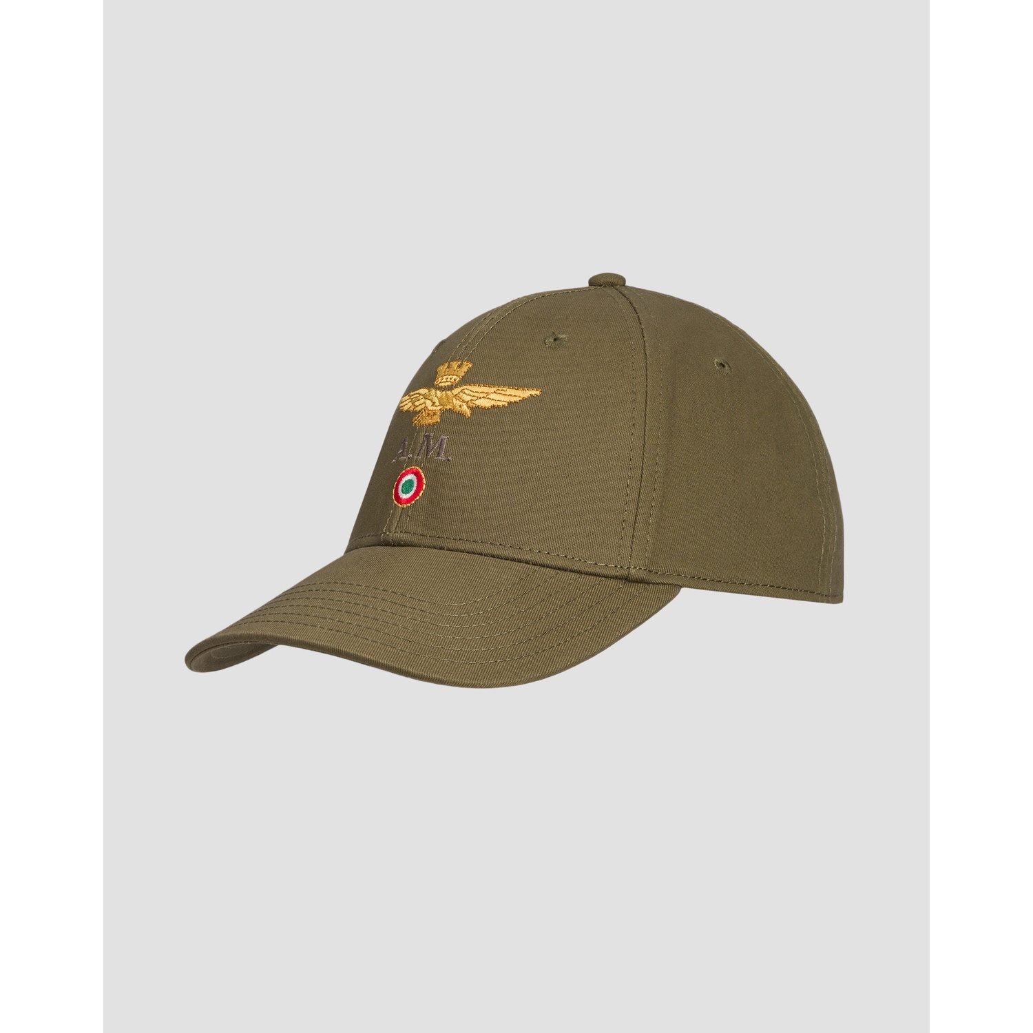 Zielona Czapka Z Daszkiem Aeronautica Militare