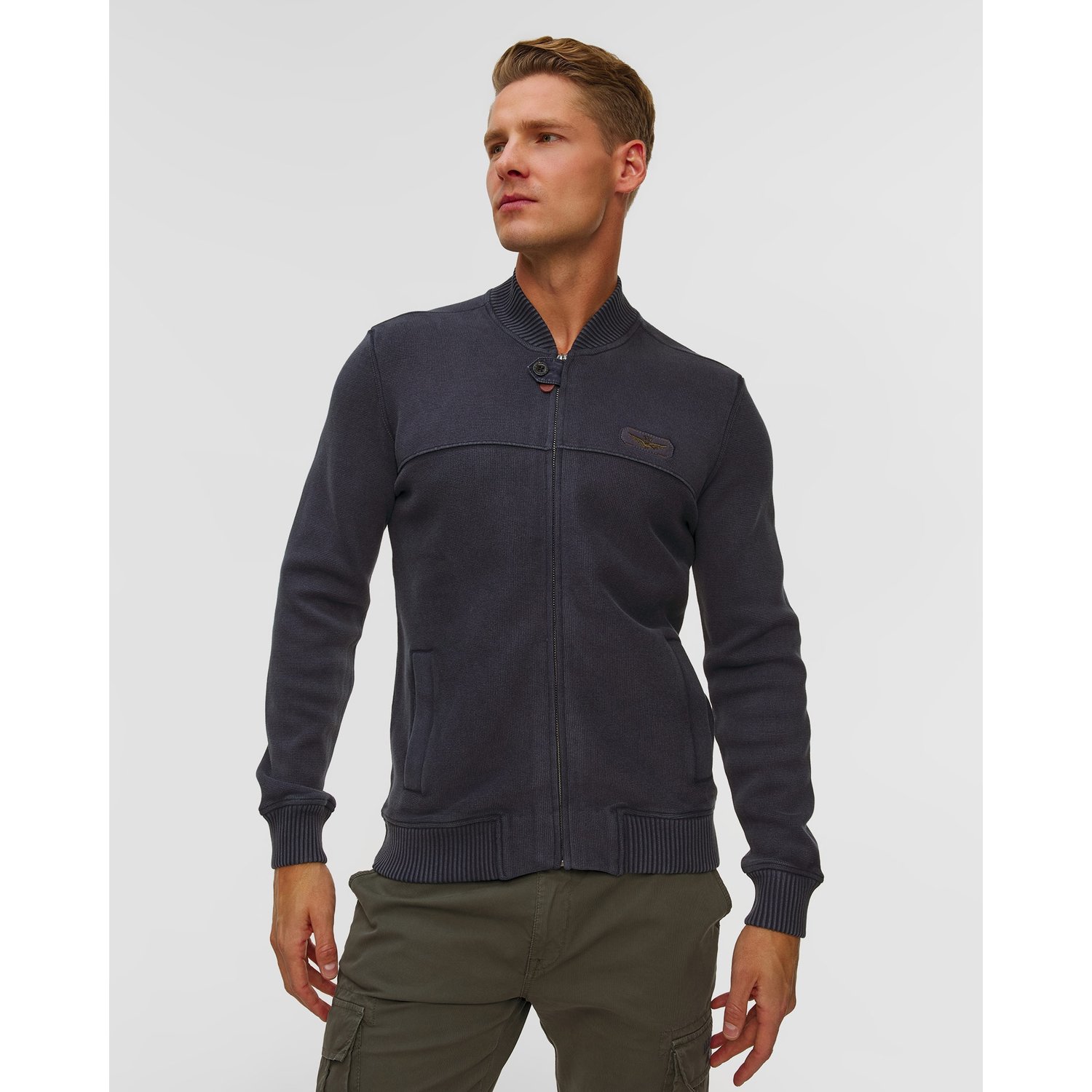 Sweter Rozpinany Męski Aeronautica Militare