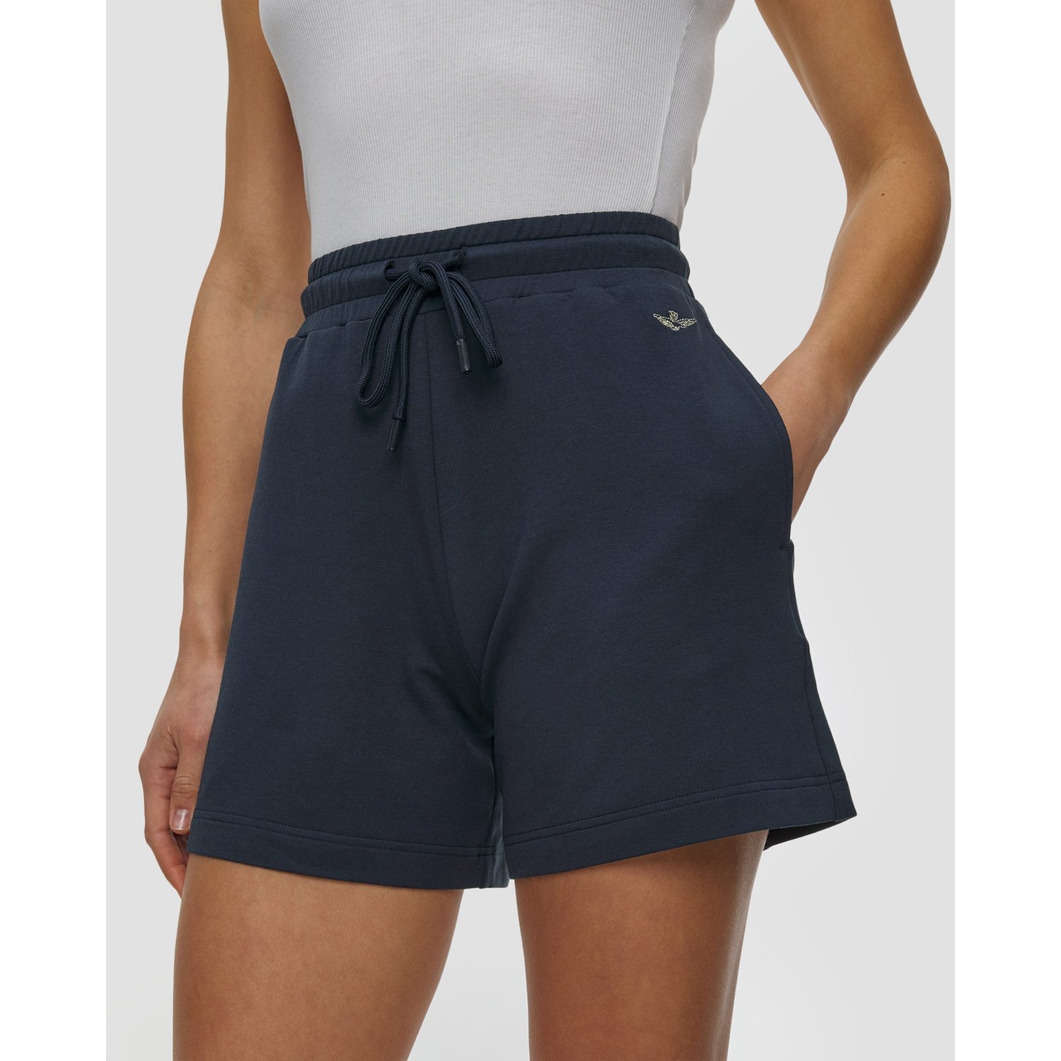 Szorty Damskie Aeronautica Militare Granatowe