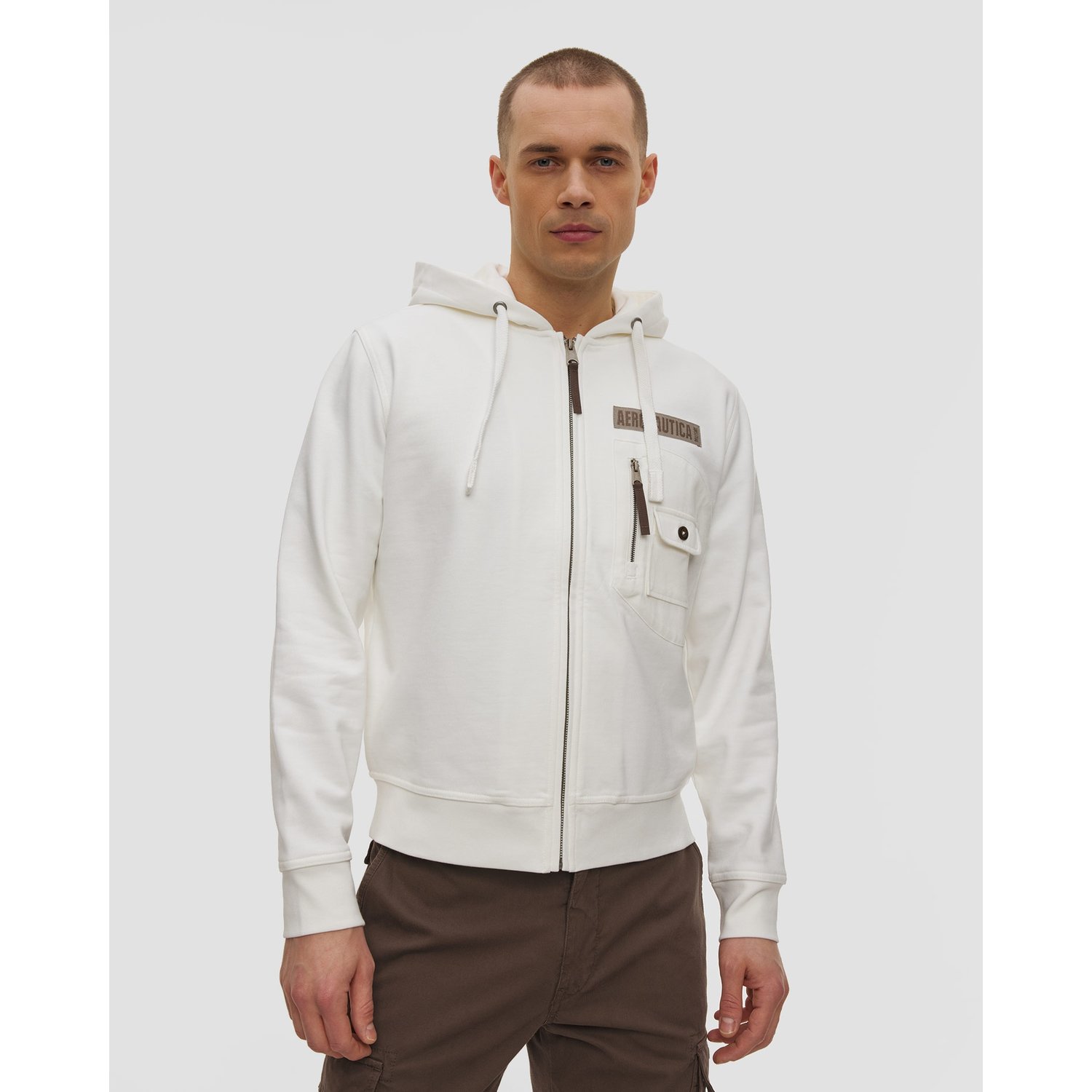 Biała Bluza Męska Aeronautica Militare