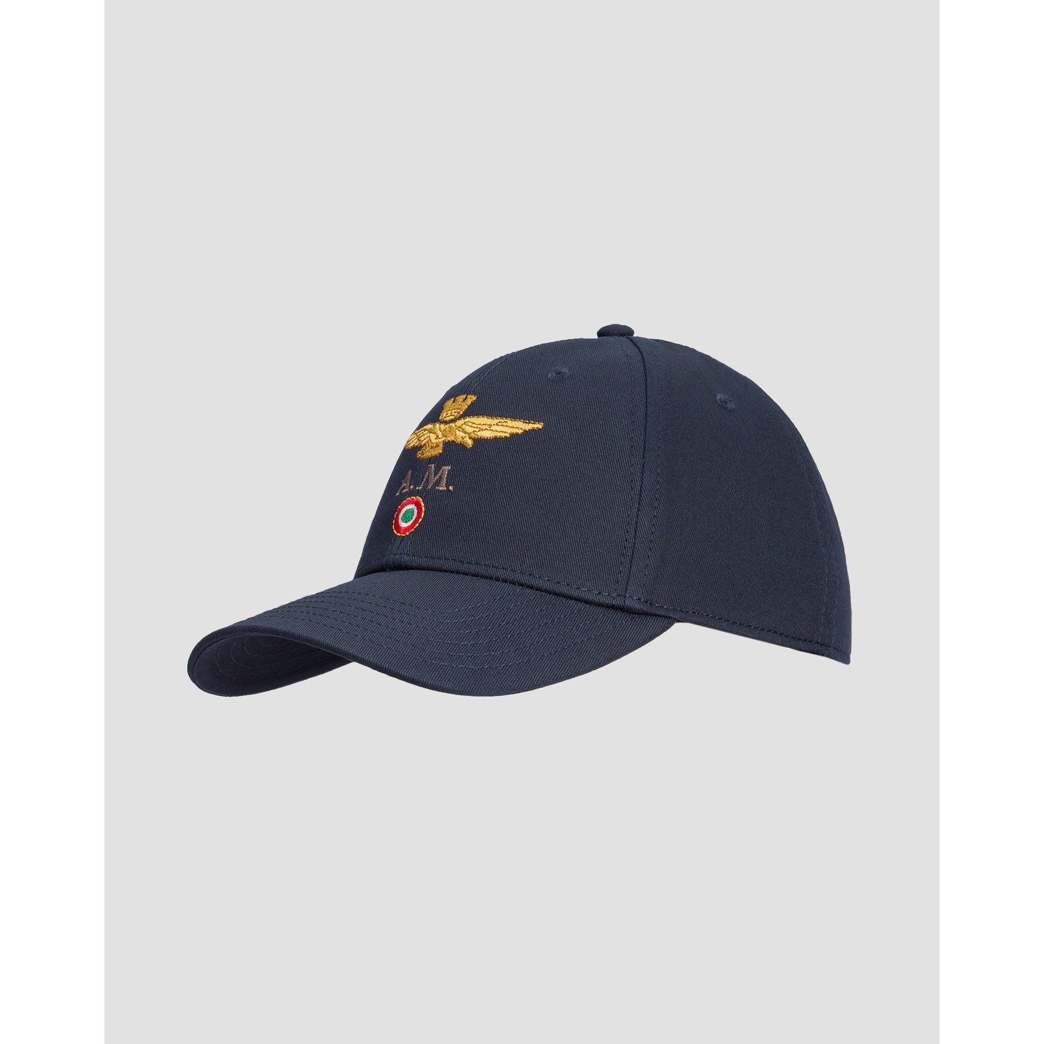 Czapka Z Daszkiem Męska Aeronautica Militare Granatowa