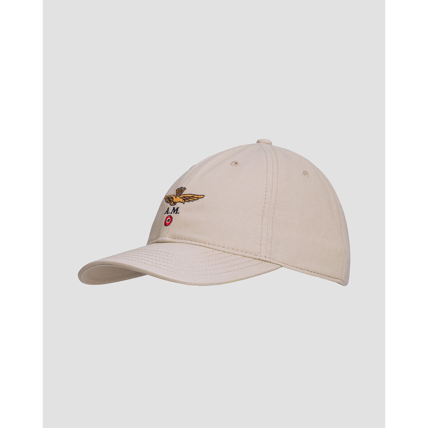 Czapka Z Daszkiem Męska Aeronautica Militare Beżowa