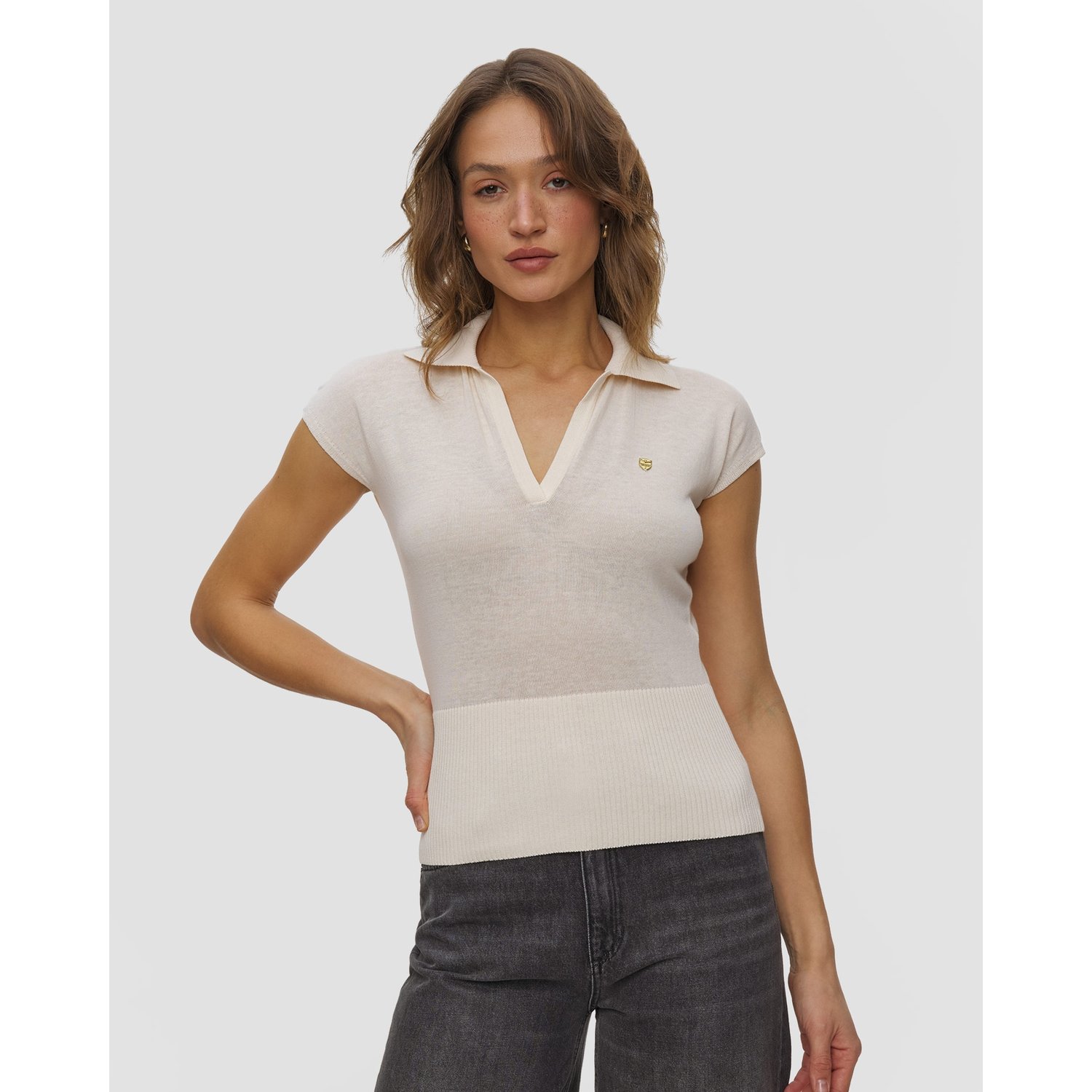 Polo Dzianinowe Damskie Aeronautica Militare