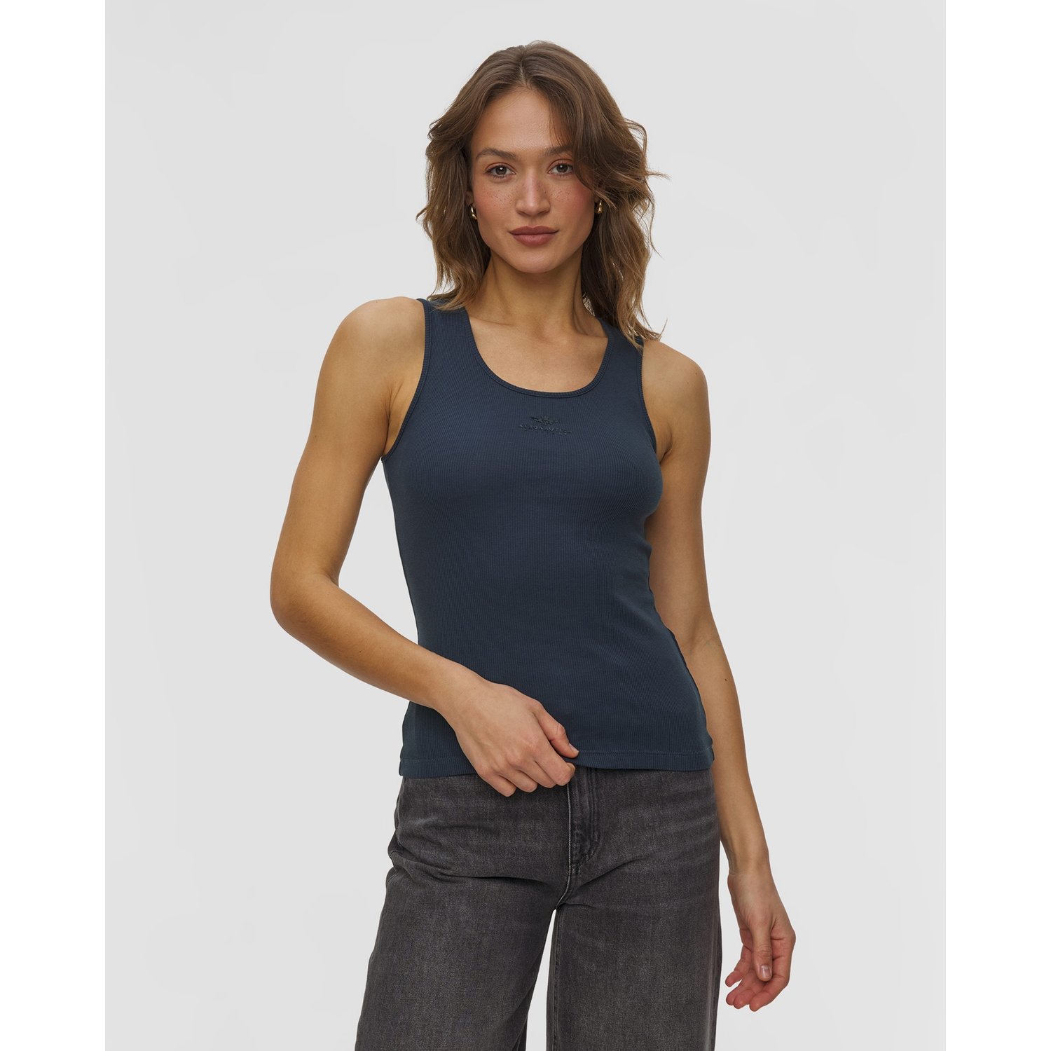 Top Damski Aeronautica Militare Granatowy