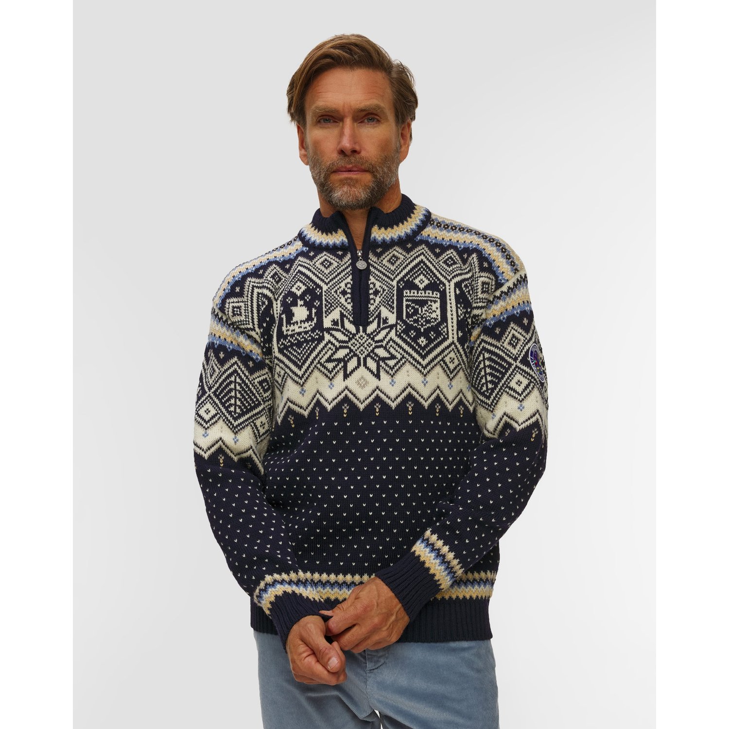 Sweter Wełniany Męski Dale Of Norway Vm Trondheim