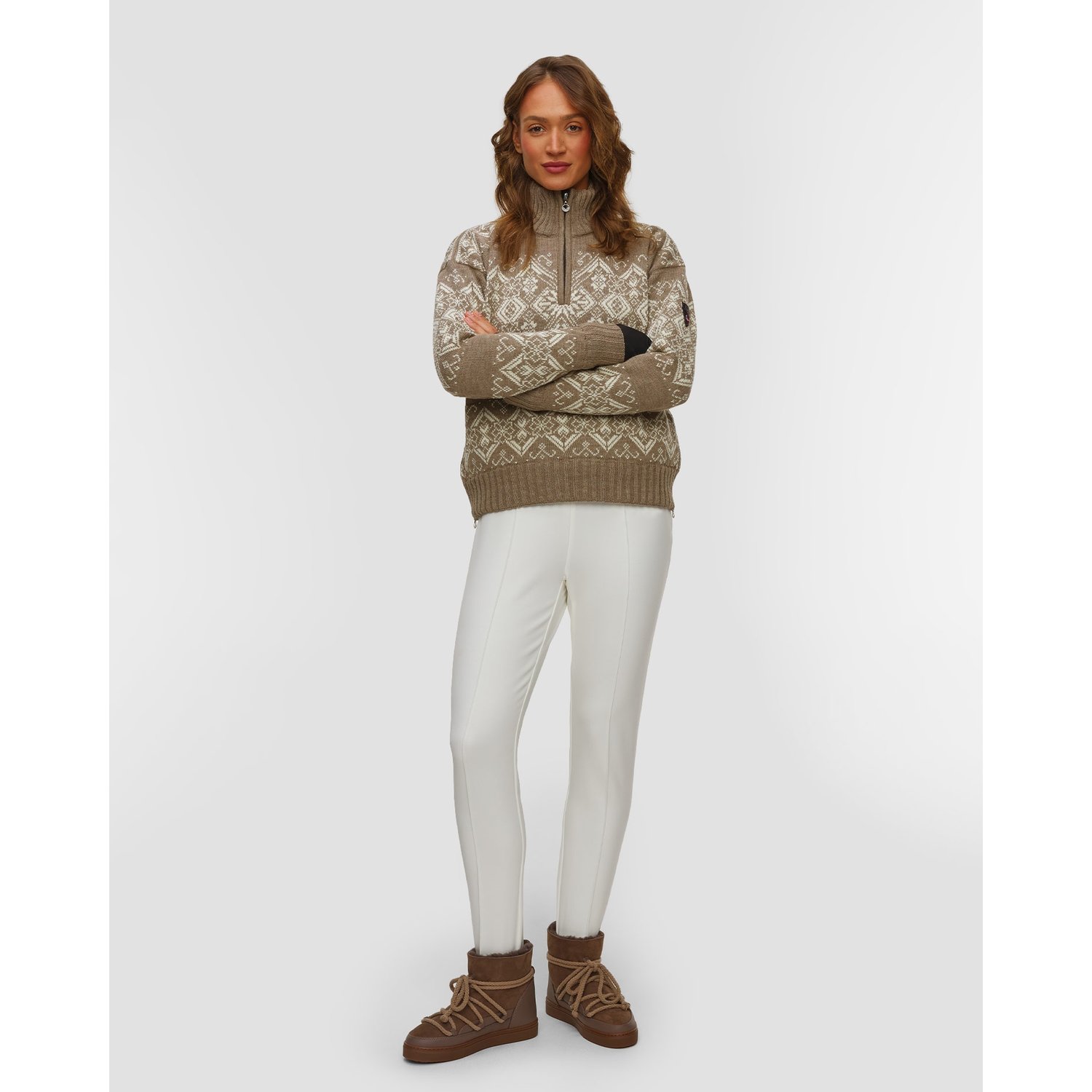 Sweter wełniany damski Dale of Norway Roset