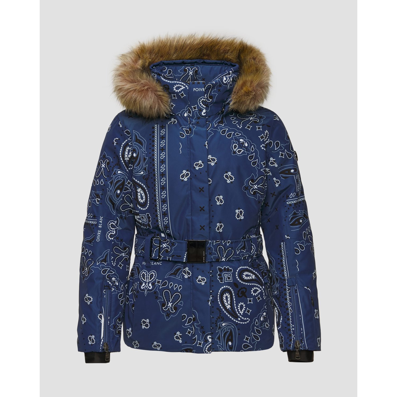 Kurtka Narciarska Dziewczęca Poivre Blanc Joana