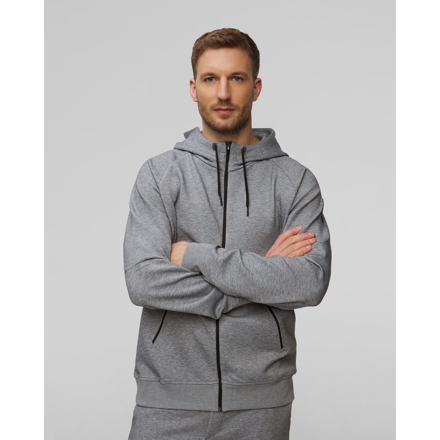 Bluza Męska Z Kapturem On Running Zipped Hoodie