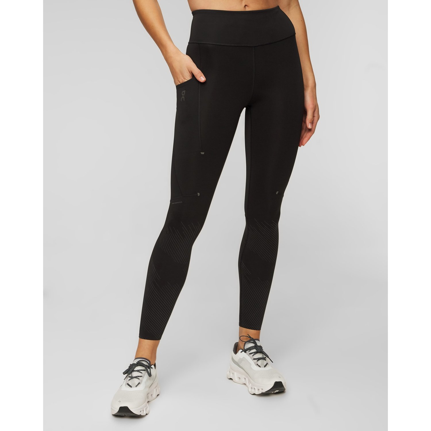Leginsy Damskie On Running Performance Winter Tights Lumos