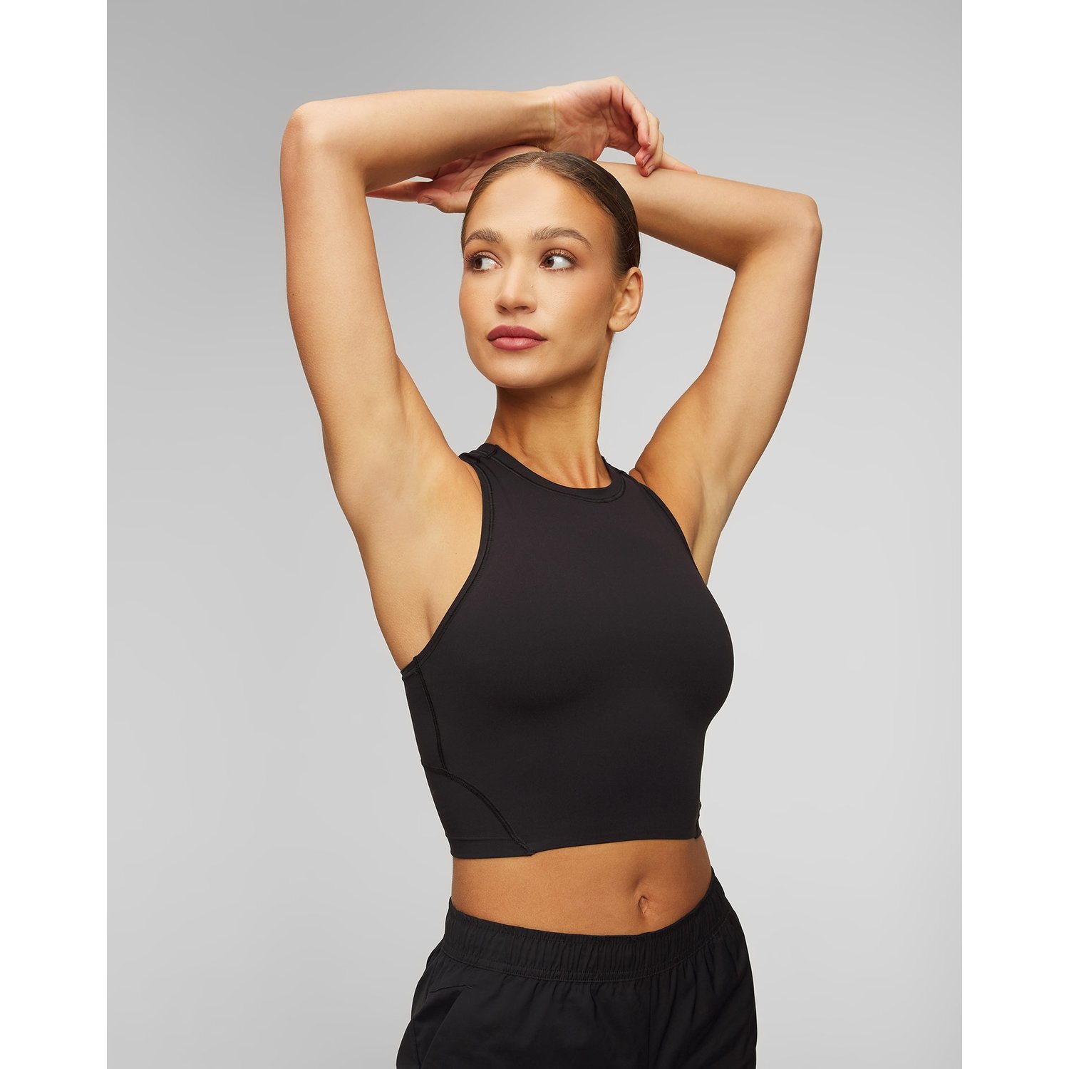 Crop Top Damski On Running Movement