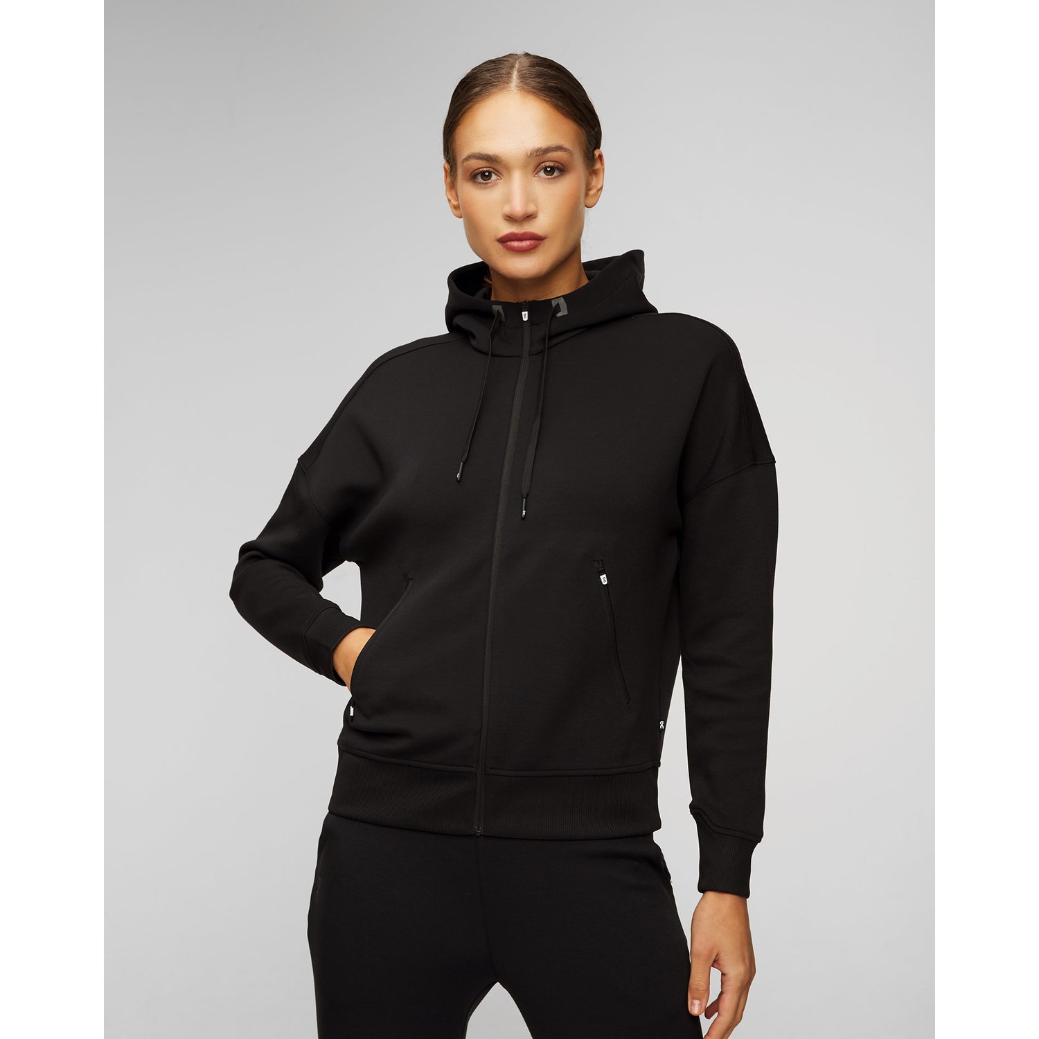Bluza Damska Z Kapturem On Running Zipped Hoodie