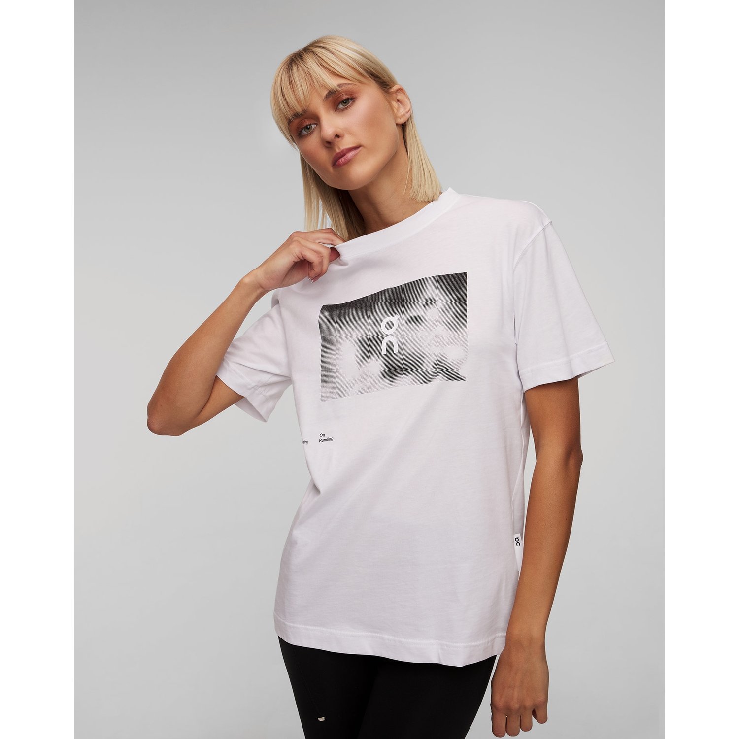 T-shirt Damski On Running Graphic-t Cloudlocker