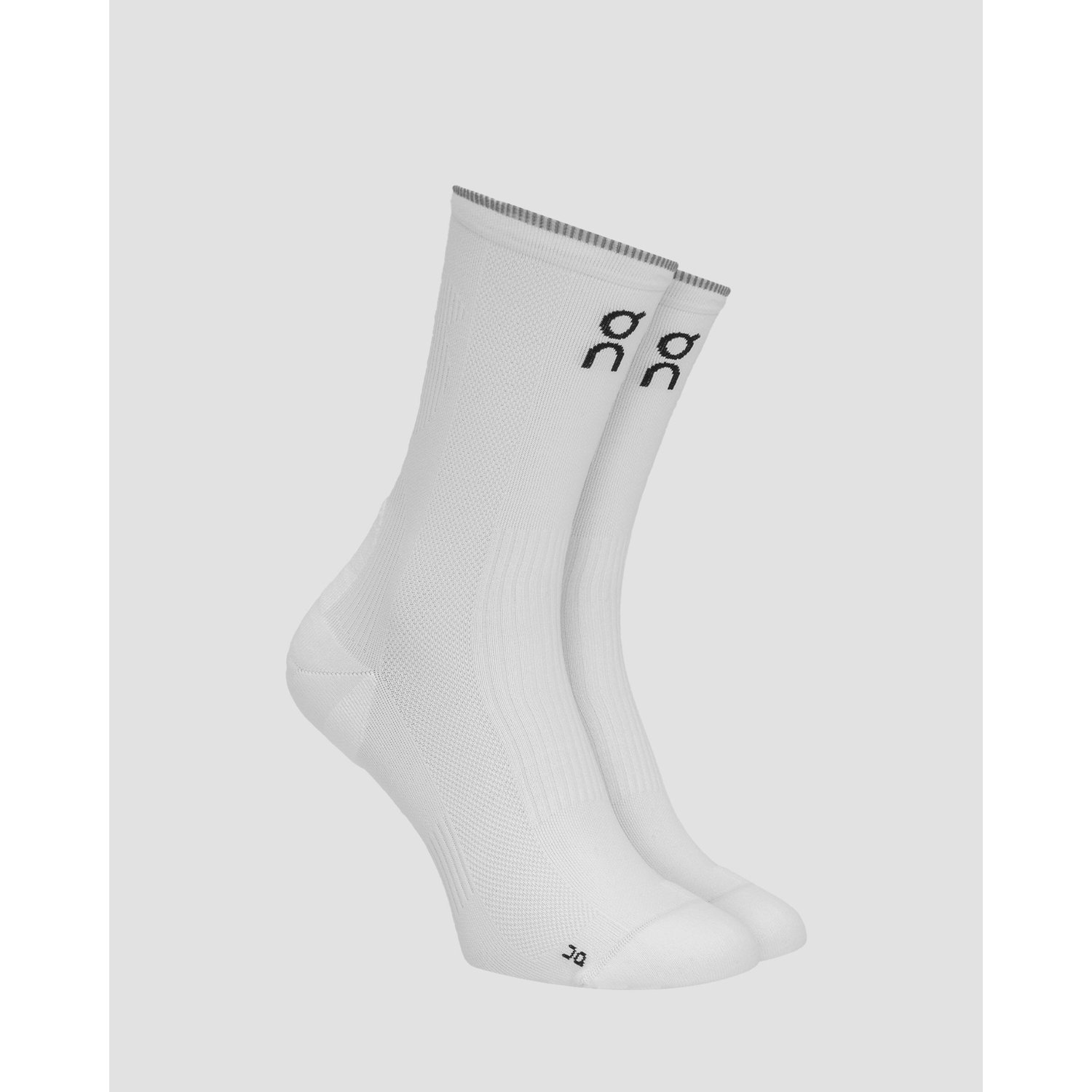 Skarpety Biegowe On Elite Run Sock High Białe