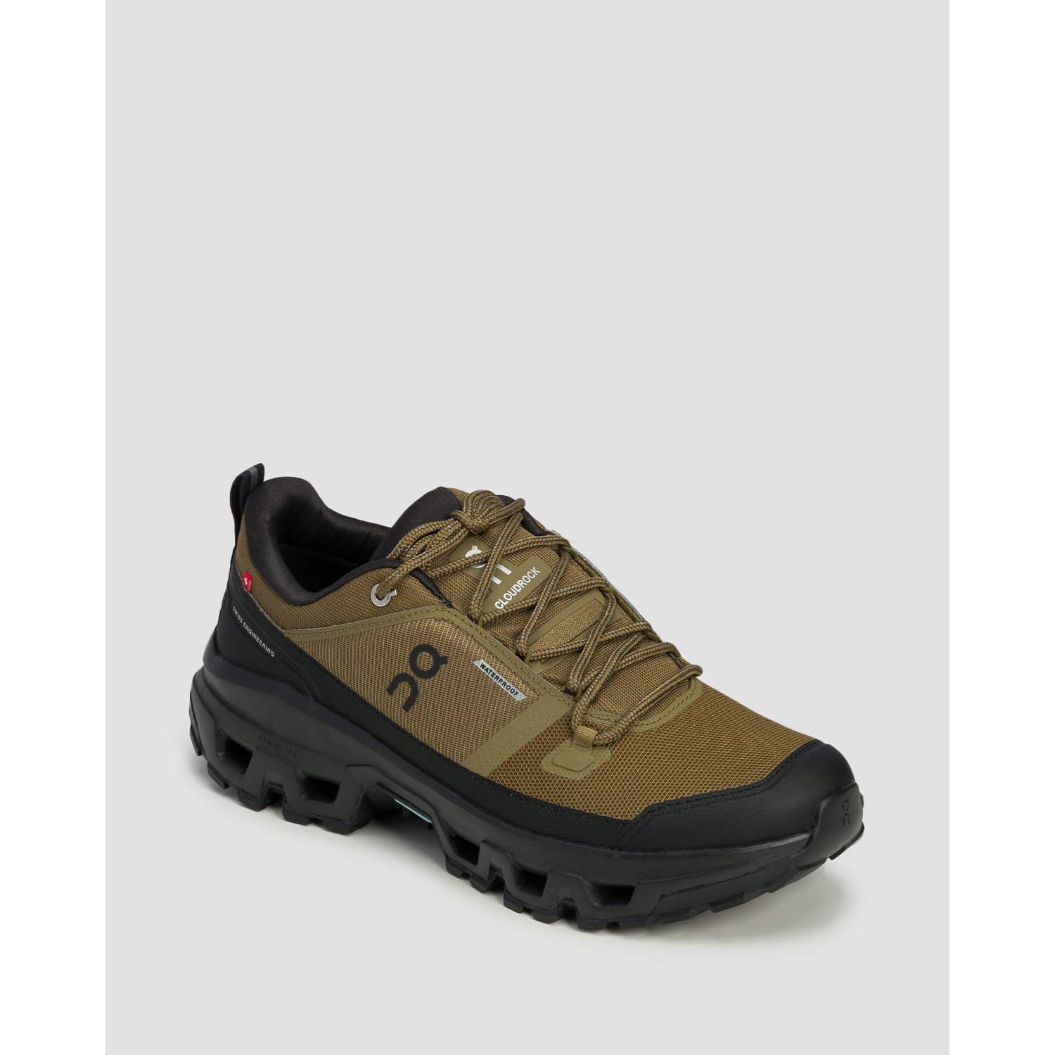 Wodoodporne niskie buty trekkingowe męskie On Running Cloudrock Low Waterproof