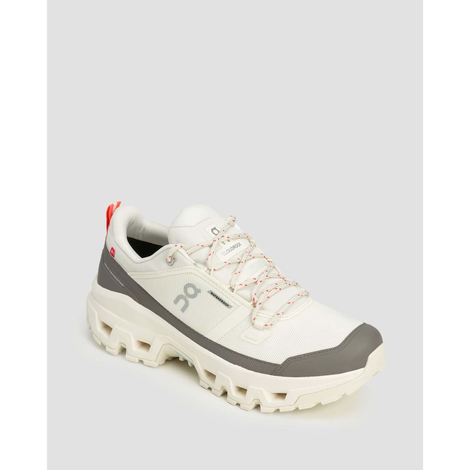 Buty Trekkingowe Niskie Męskie On Cloudrock Low Wp Beżowe