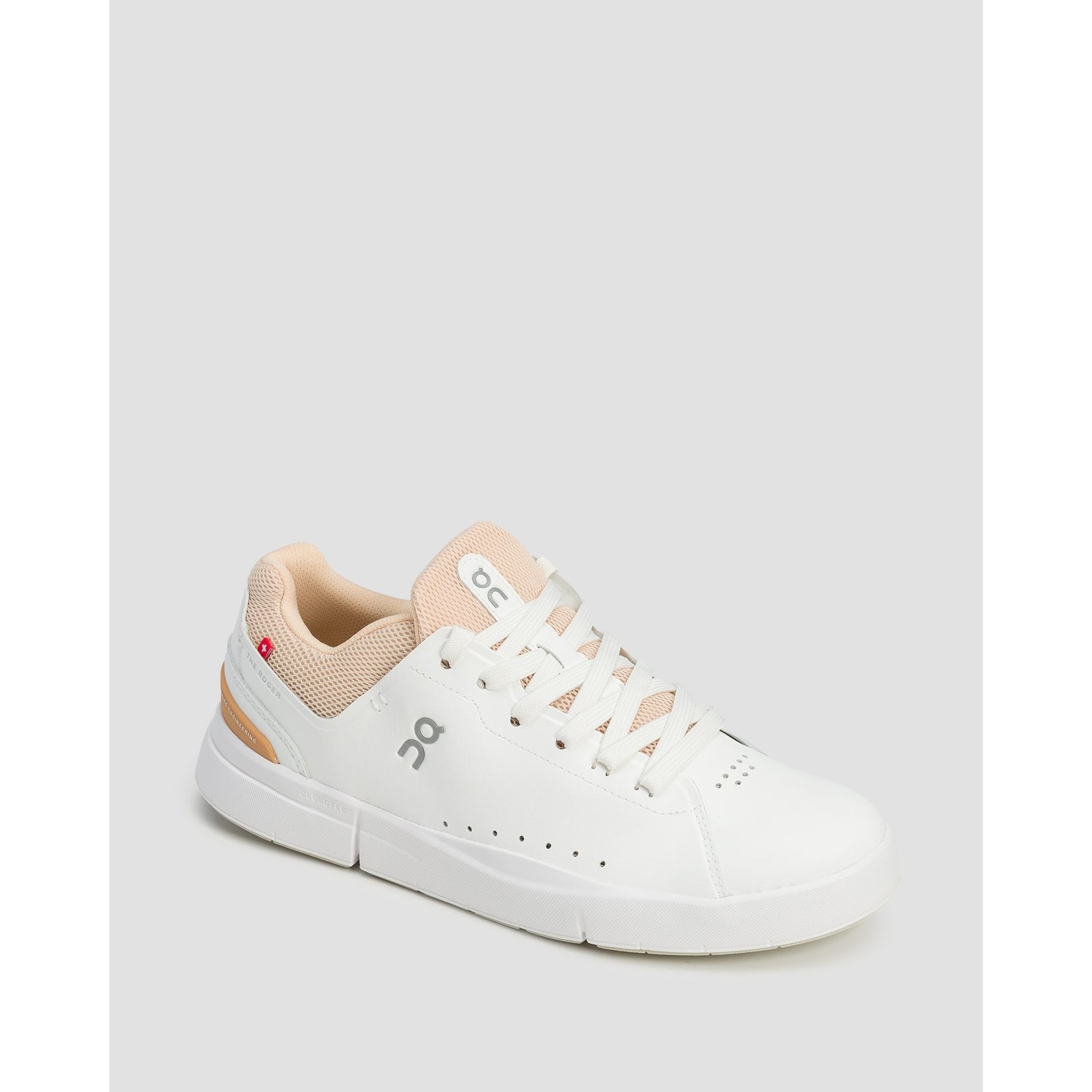 Białe Sneakersy Damskie On Running The Roger Advantage