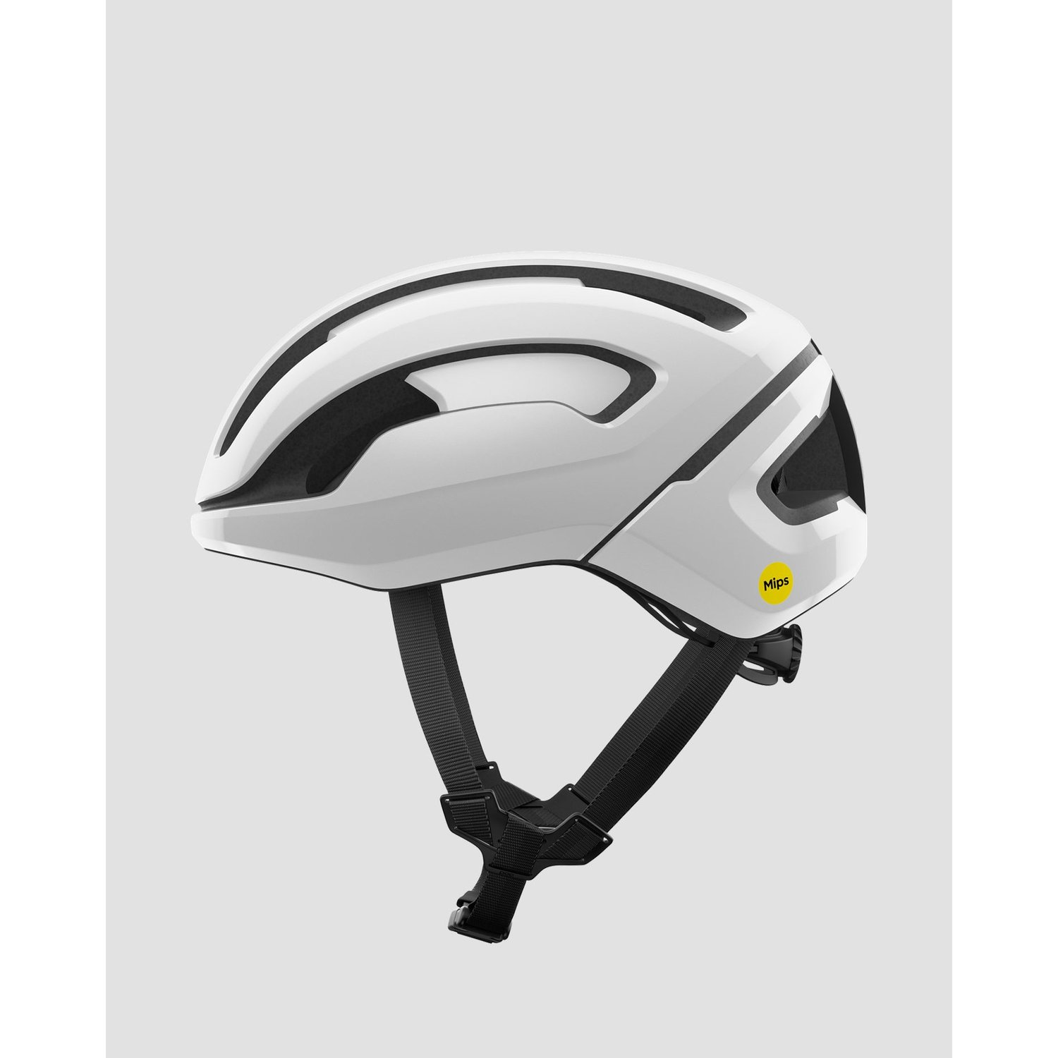 Kask Rowerowy Poc Omne Air Mips Biało-czarny