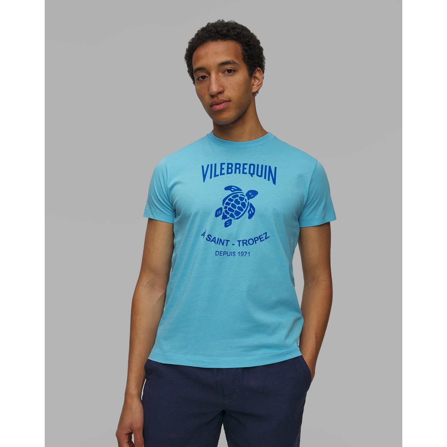T-shirt Męski Vilebrequin Portisol