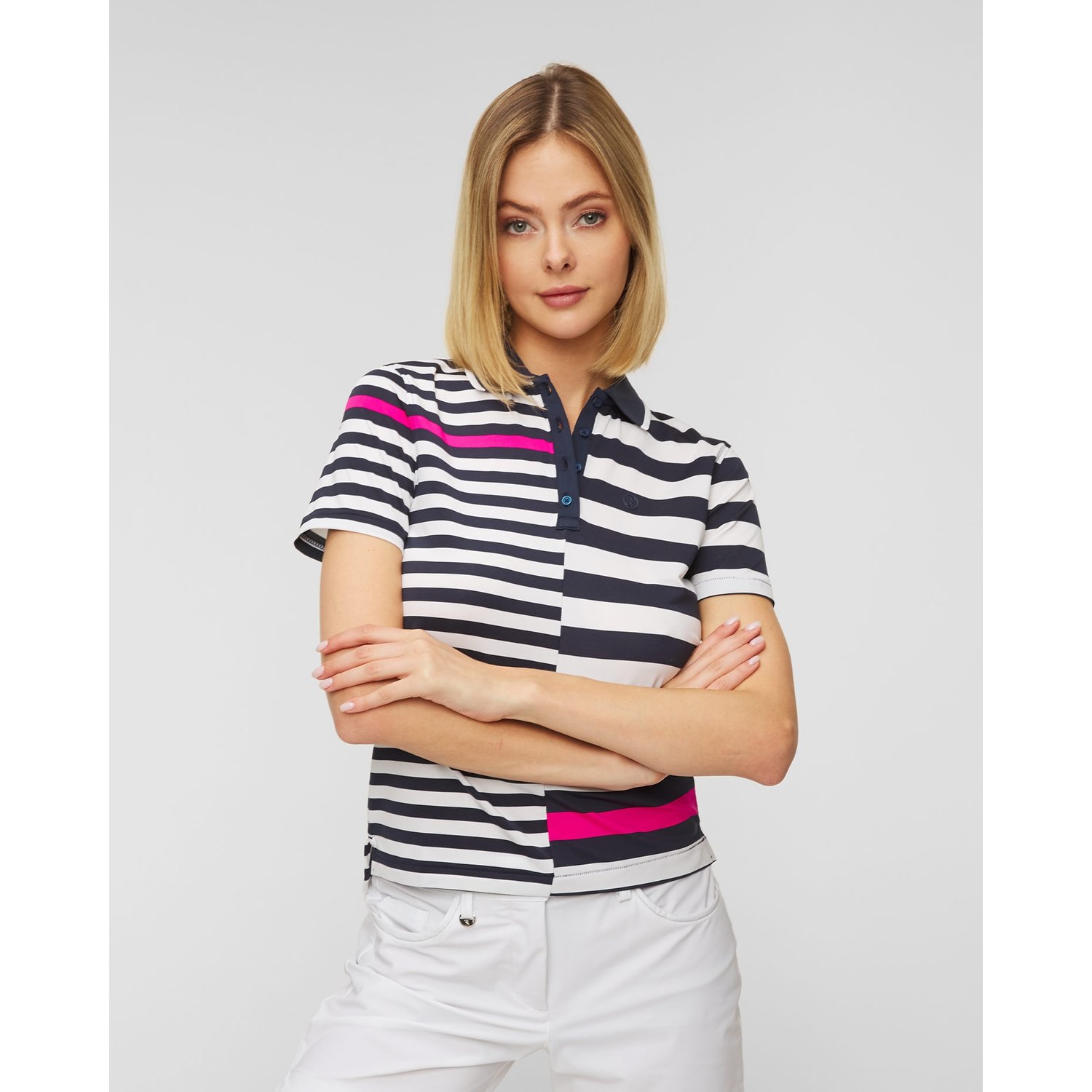 Polo G/fore Bold Stripe Polo