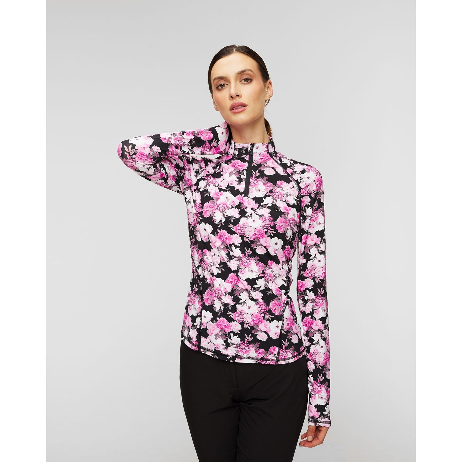 Bluza Damska G/fore Photo Floral Silky Technylon