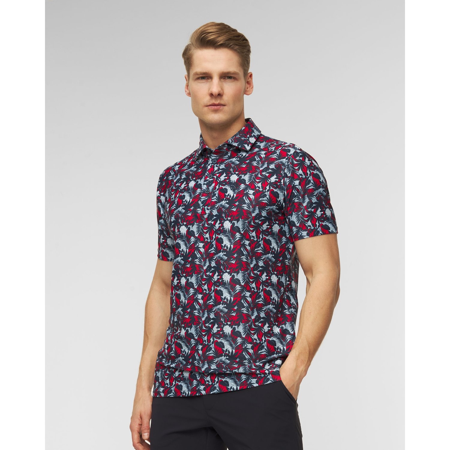 Polo G/fore Palm Fronds Tech Pique