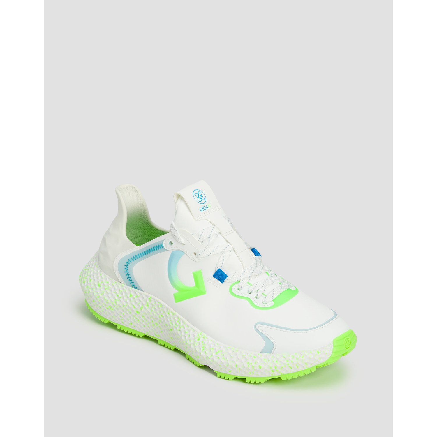 Buty Golfowe Damskie G/fore Mg4x2 Tpu Golf Cross Trainer Biało-zielone