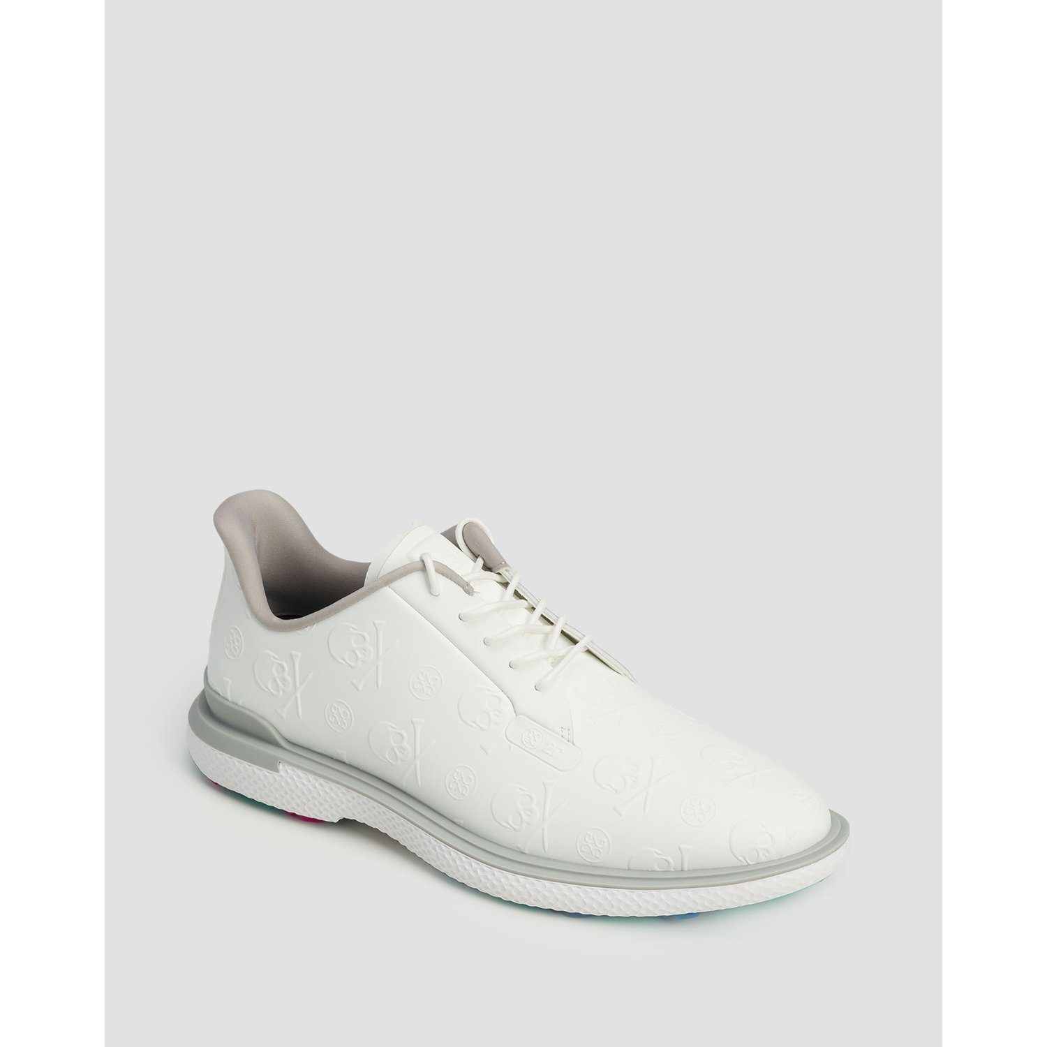 Buty Golfowe Męskie G/fore Embossed Skull Gallivan2r Białe