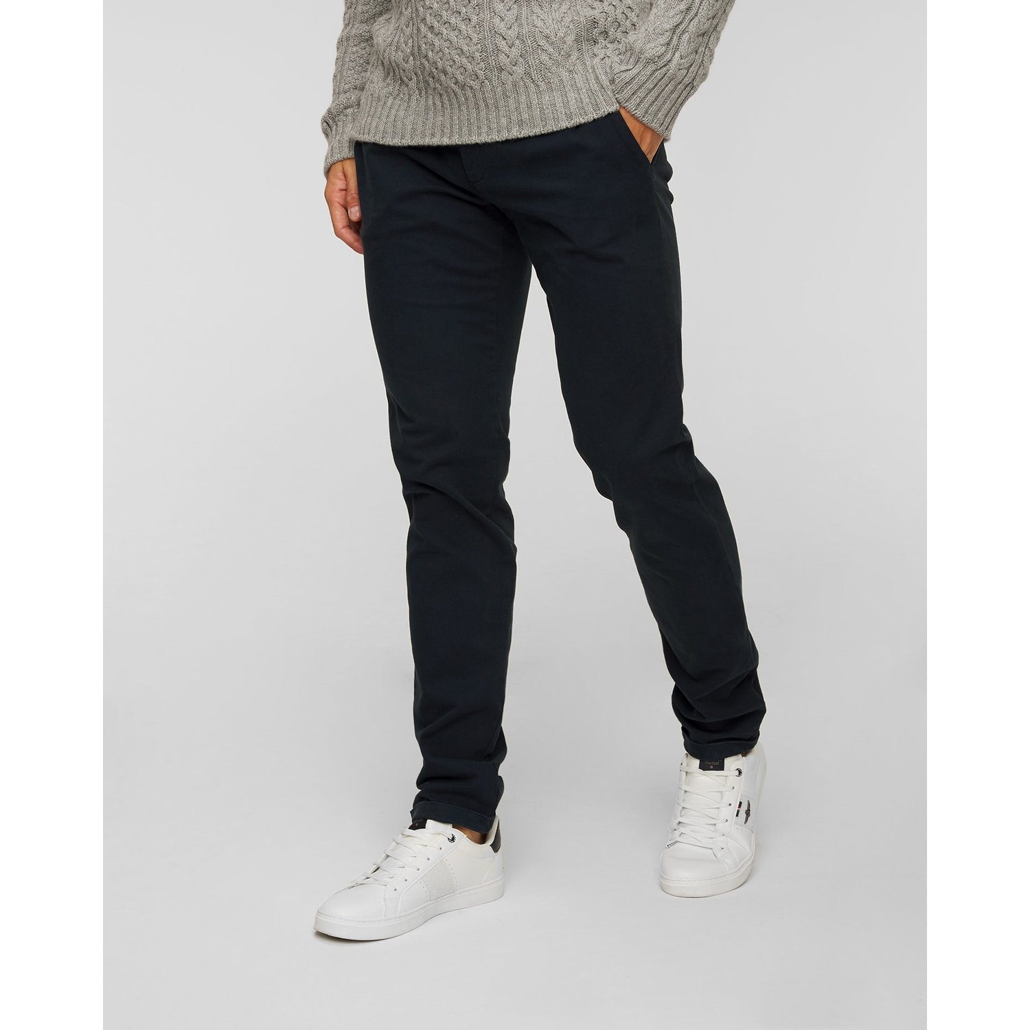 Spodnie Męskie Alberto Rob-super Stretch Broken Twill