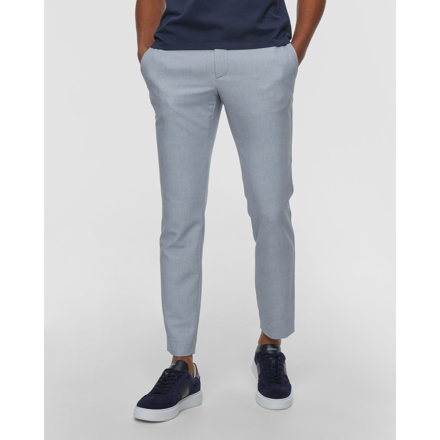 Spodnie Męskie Alberto Rob - Super Stretch Check