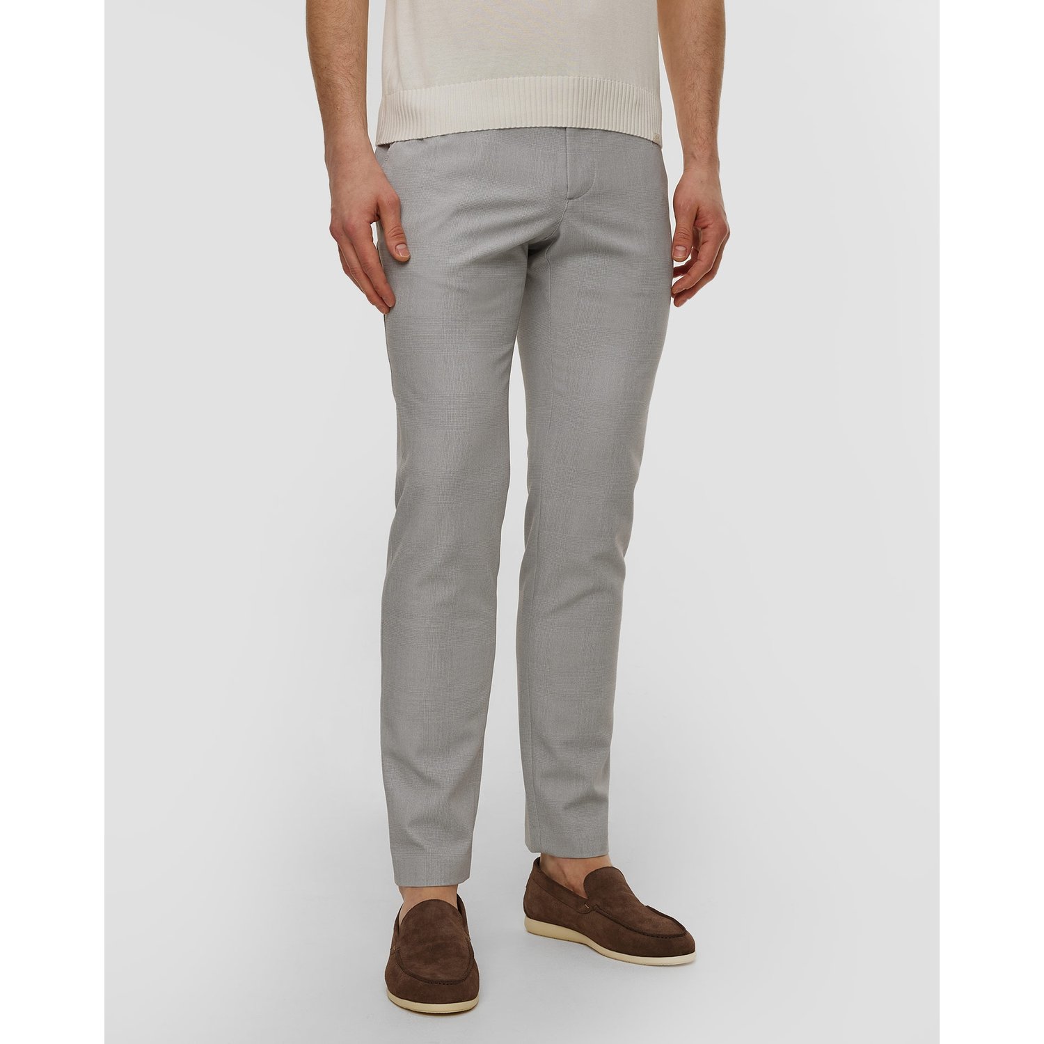 Spodnie Męskie Alberto Rob - Super Stretch Check