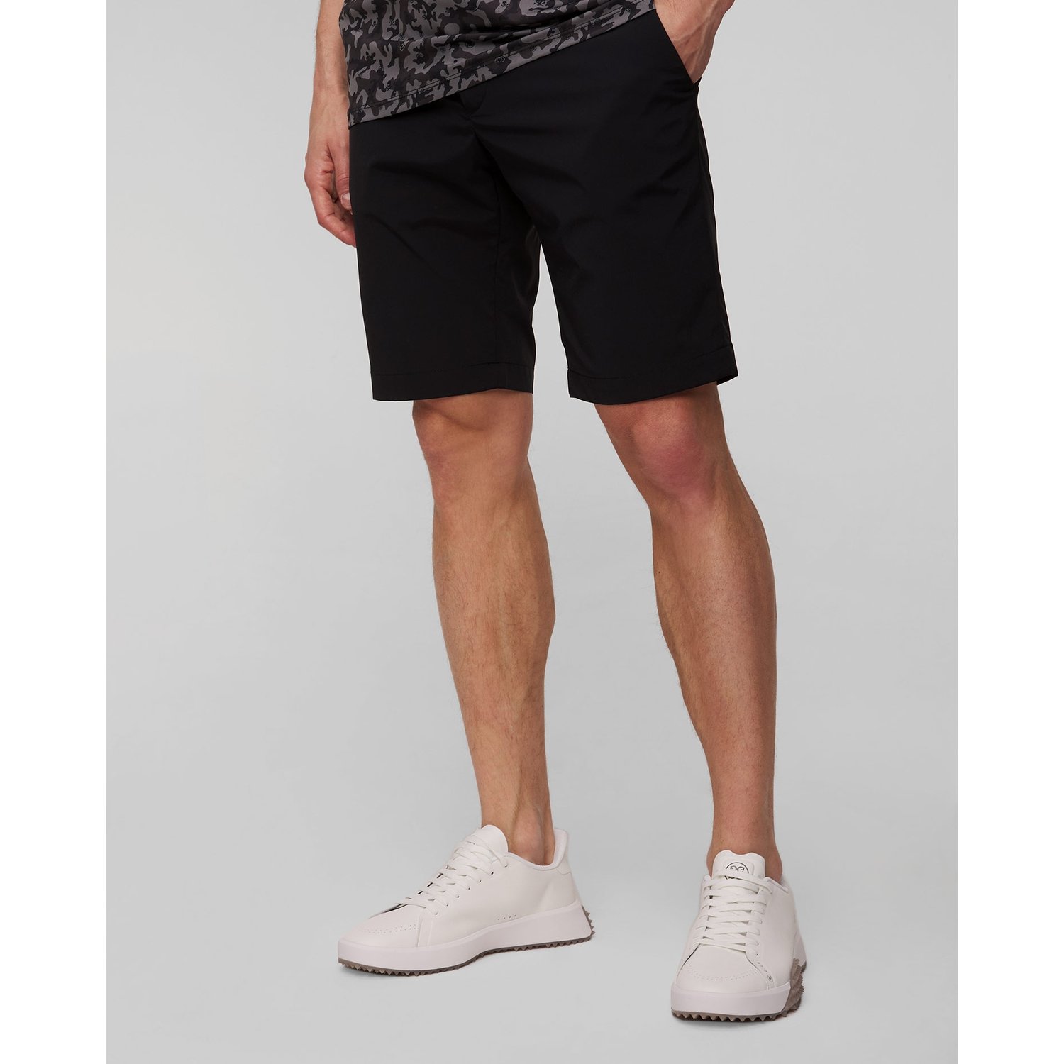 Czarne Szorty Męskie Alberto Jump-k-coolmax® Super Light