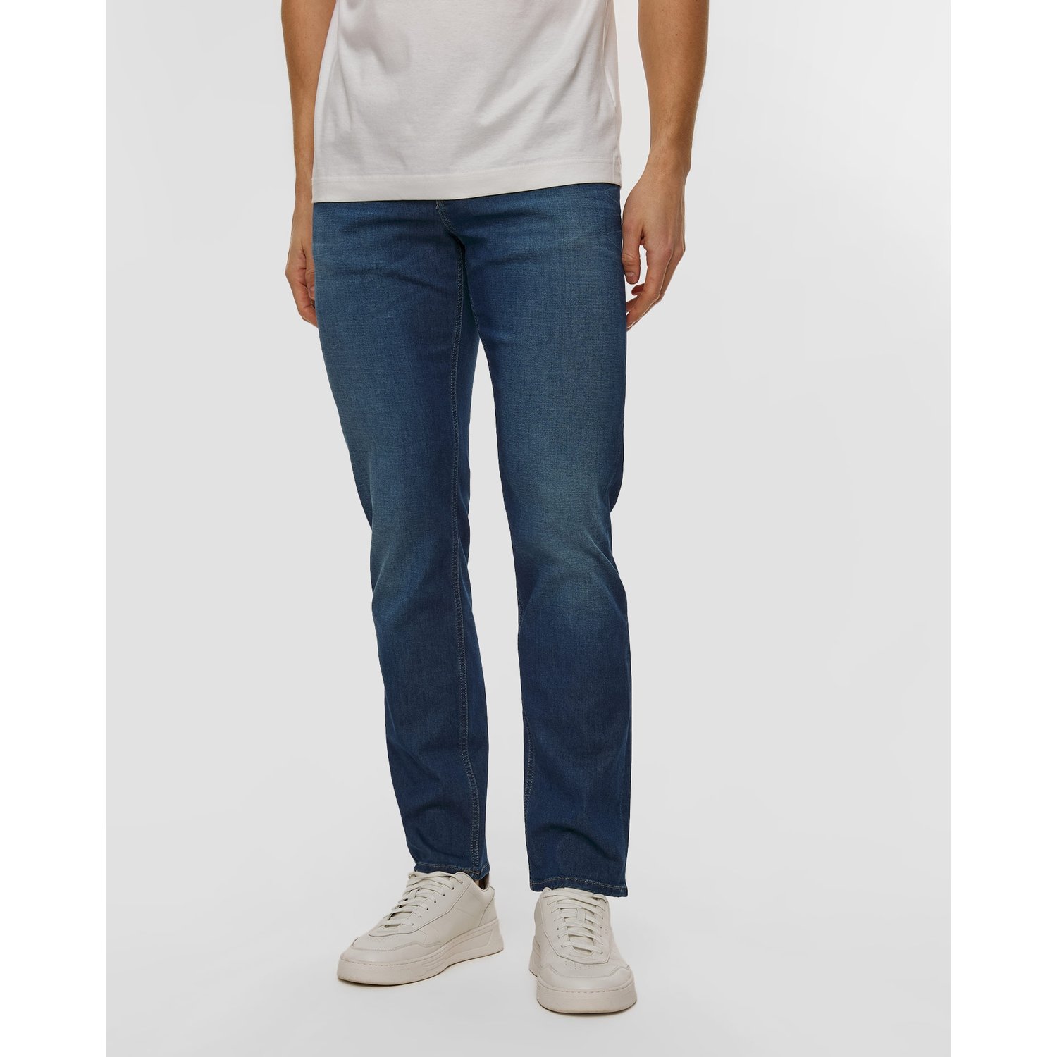 Spodnie Jeansowe Męskie Alberto Pipe Light Lefthand