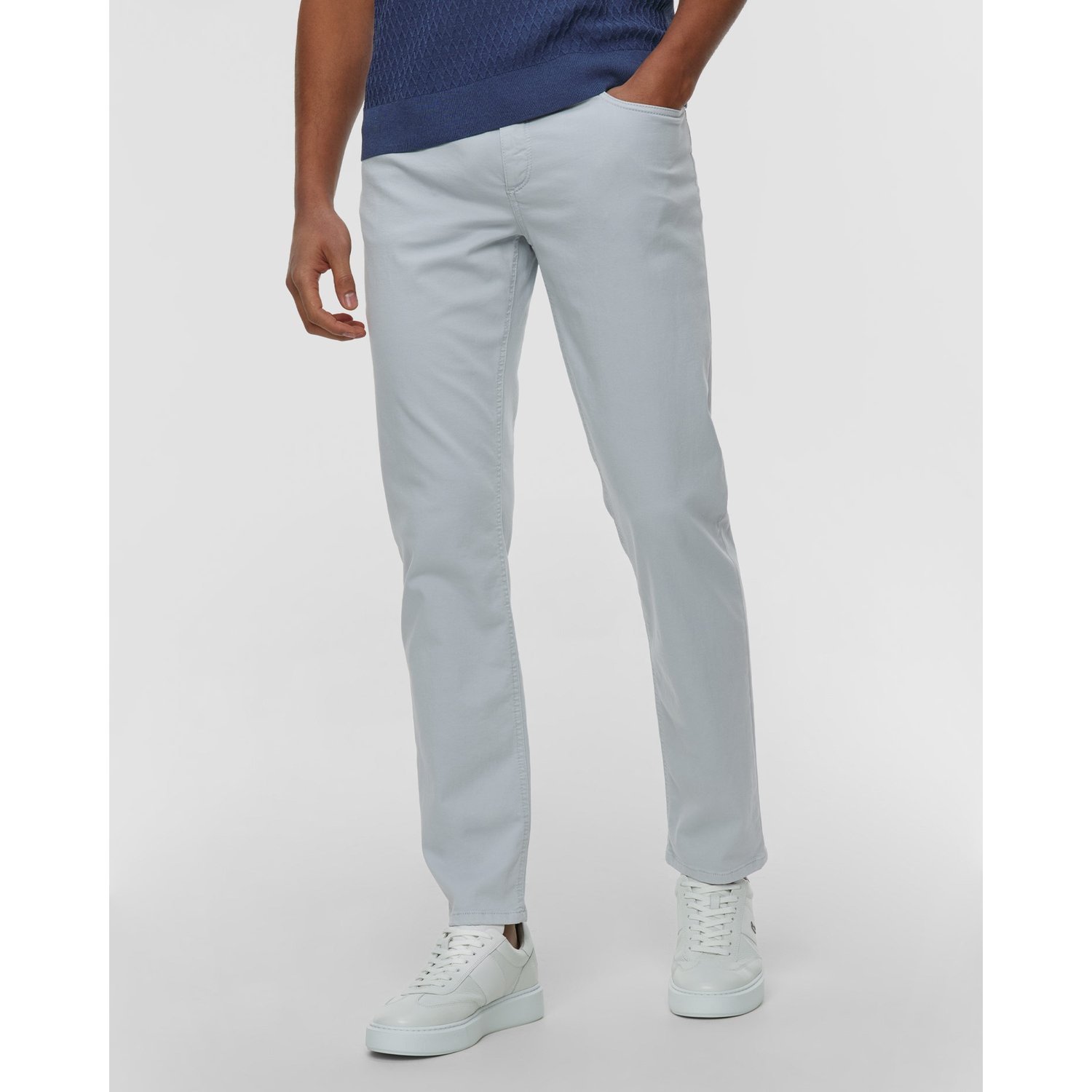 Spodnie Jeansowe Męskie Alberto Pipe - Superstretch Coloured Denim