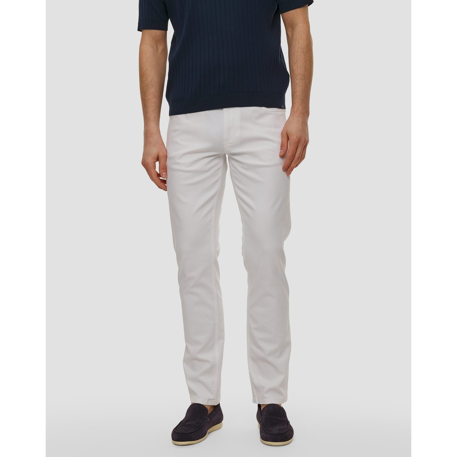 Spodnie Męskie Alberto Pipe - Super Stretch Coolmax Denim