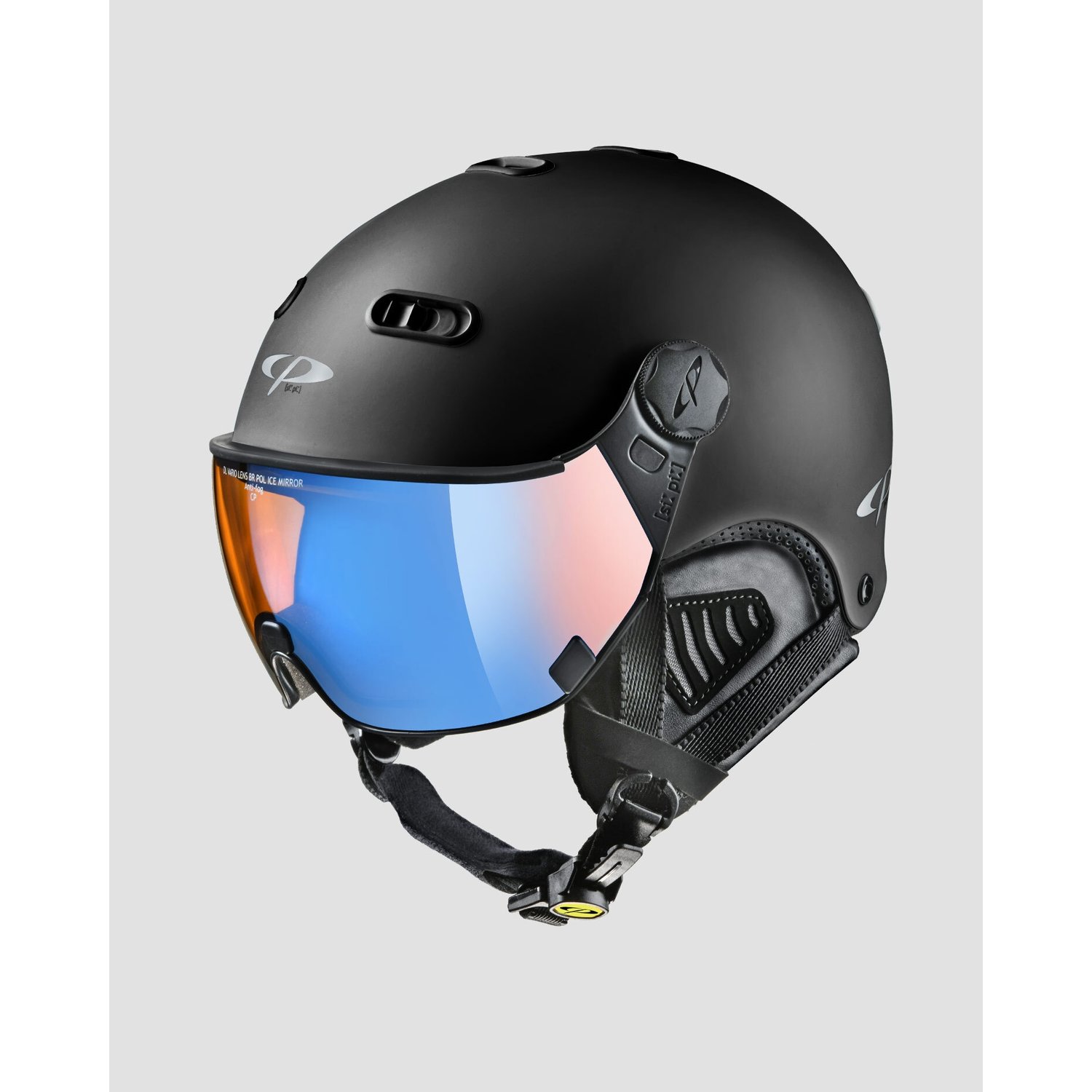 Czarny Kask Narciarski Cp Premium Helmets Carachillo