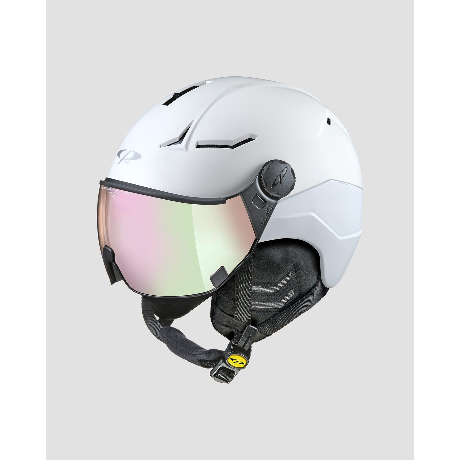 Biały Kask Narciarski Cp Premium Helmets Coya+