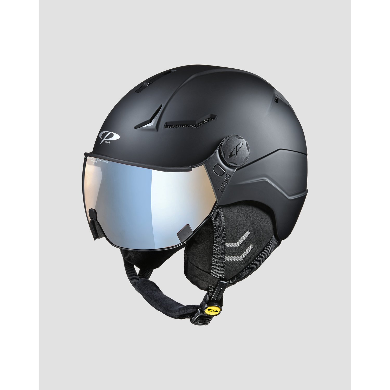 Czarny Kask Narciarski Cp Premium Helmets Coya+
