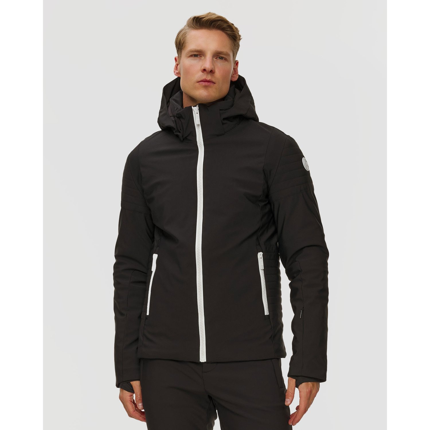 Czarna Kurtka Narciarska Męska Fusalp Power Iii