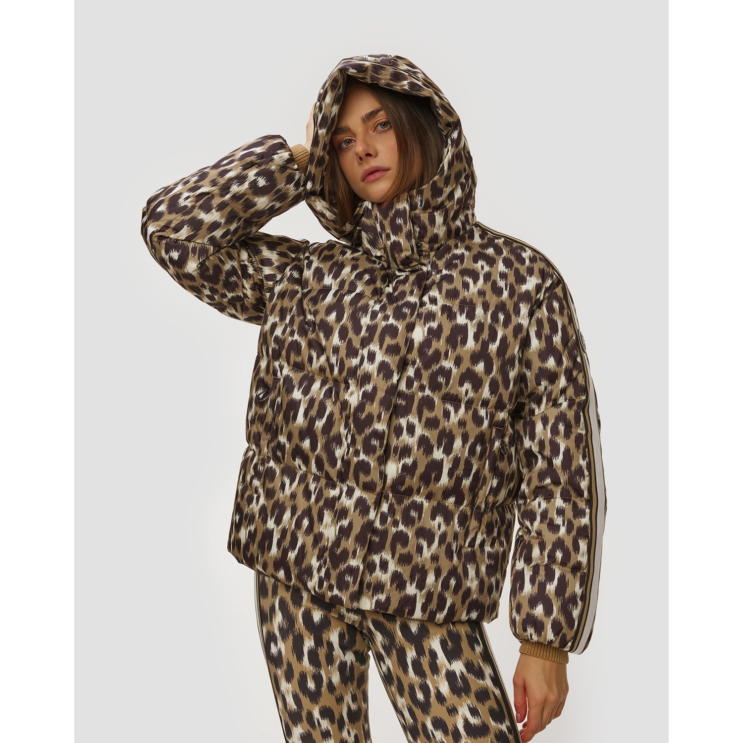 Kurtka Puchowa Damska Fusalp Ada Leopard