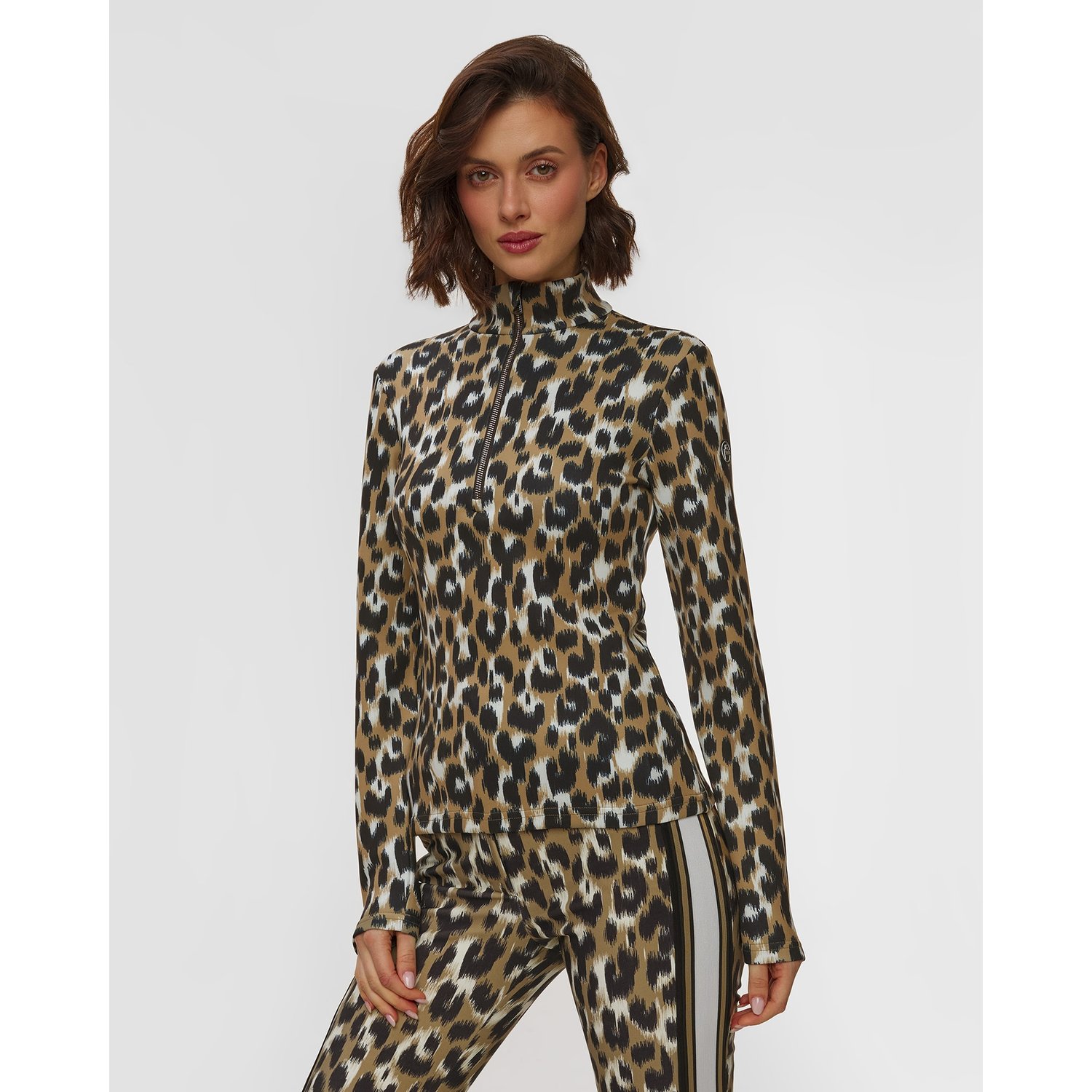 Golf Narciarski Damski Fusalp Orion Leopard