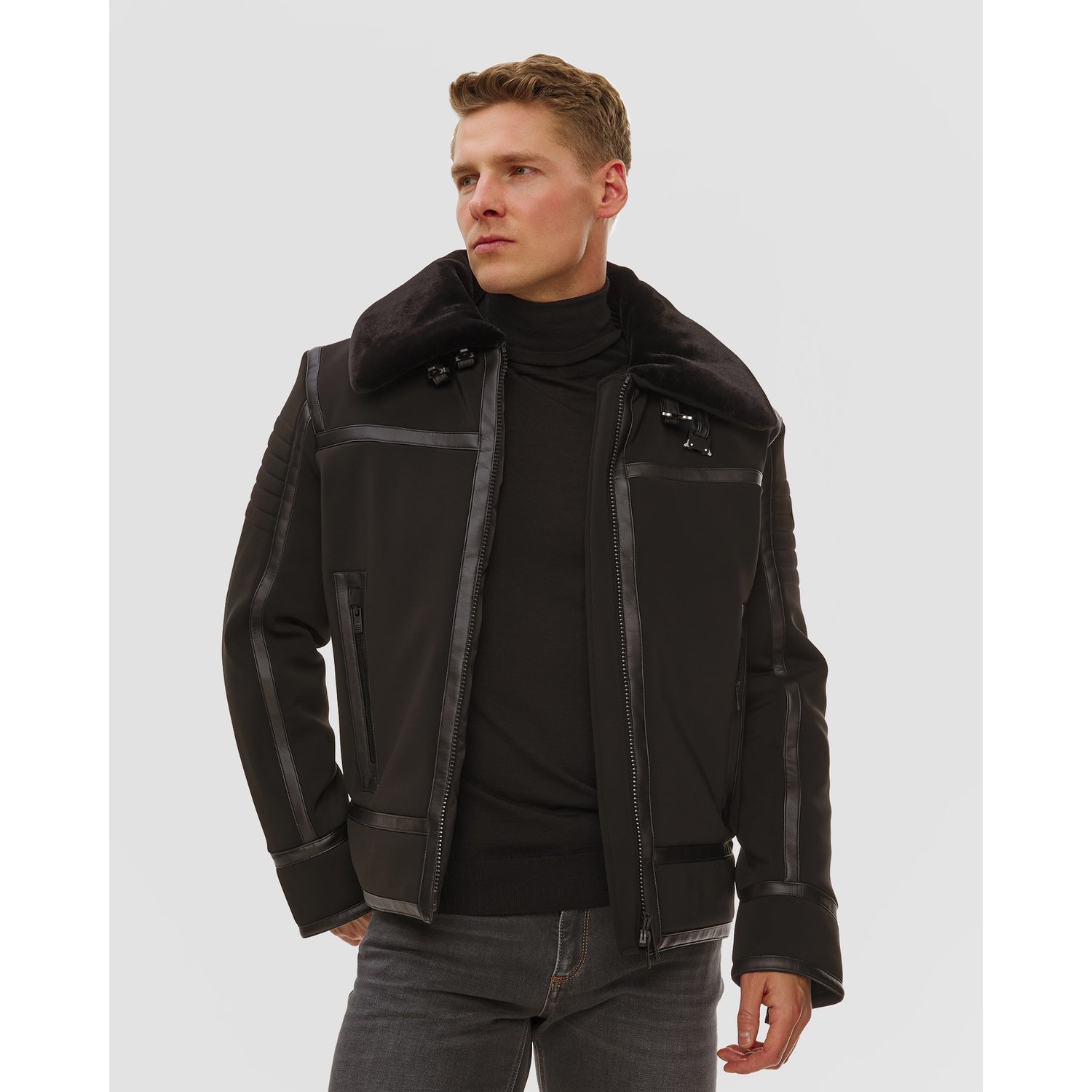 Kurtka Puchowa Biker Męska Fusalp Harlo