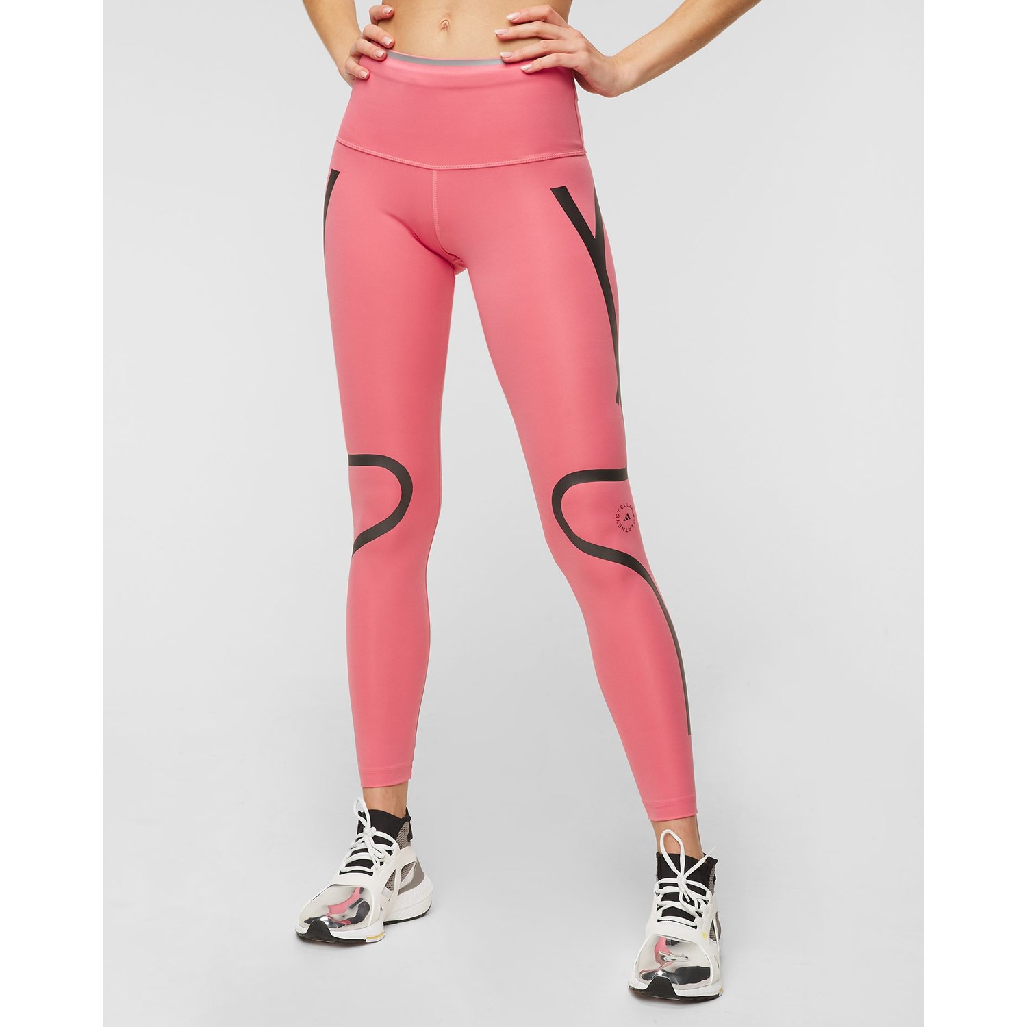 Leginsy Adidas By Stella Mccartney Tp Tight P.blue