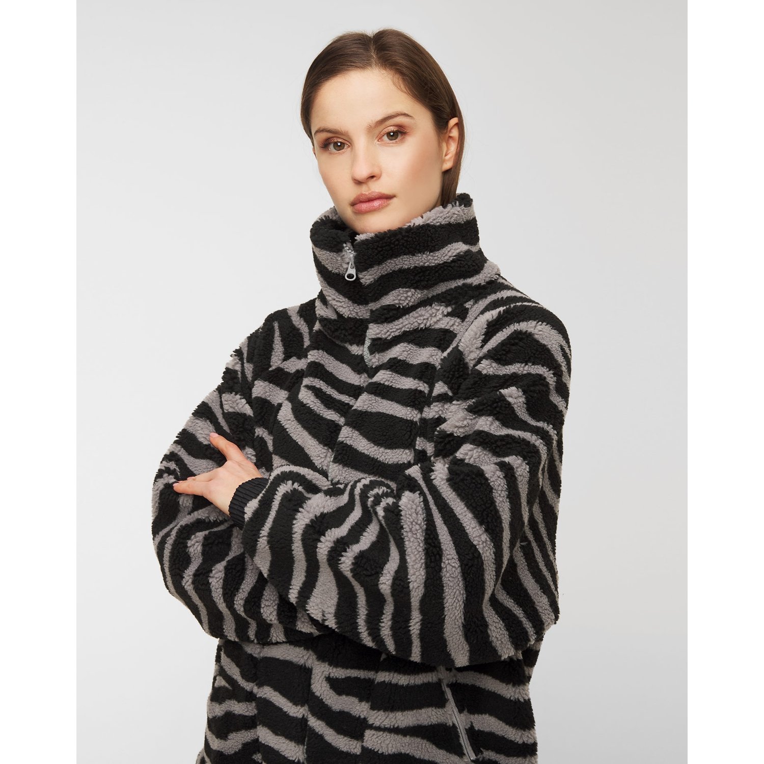 Kurtka Pluszowa Adidas By Stella Mccartney Fz Fl Jkt