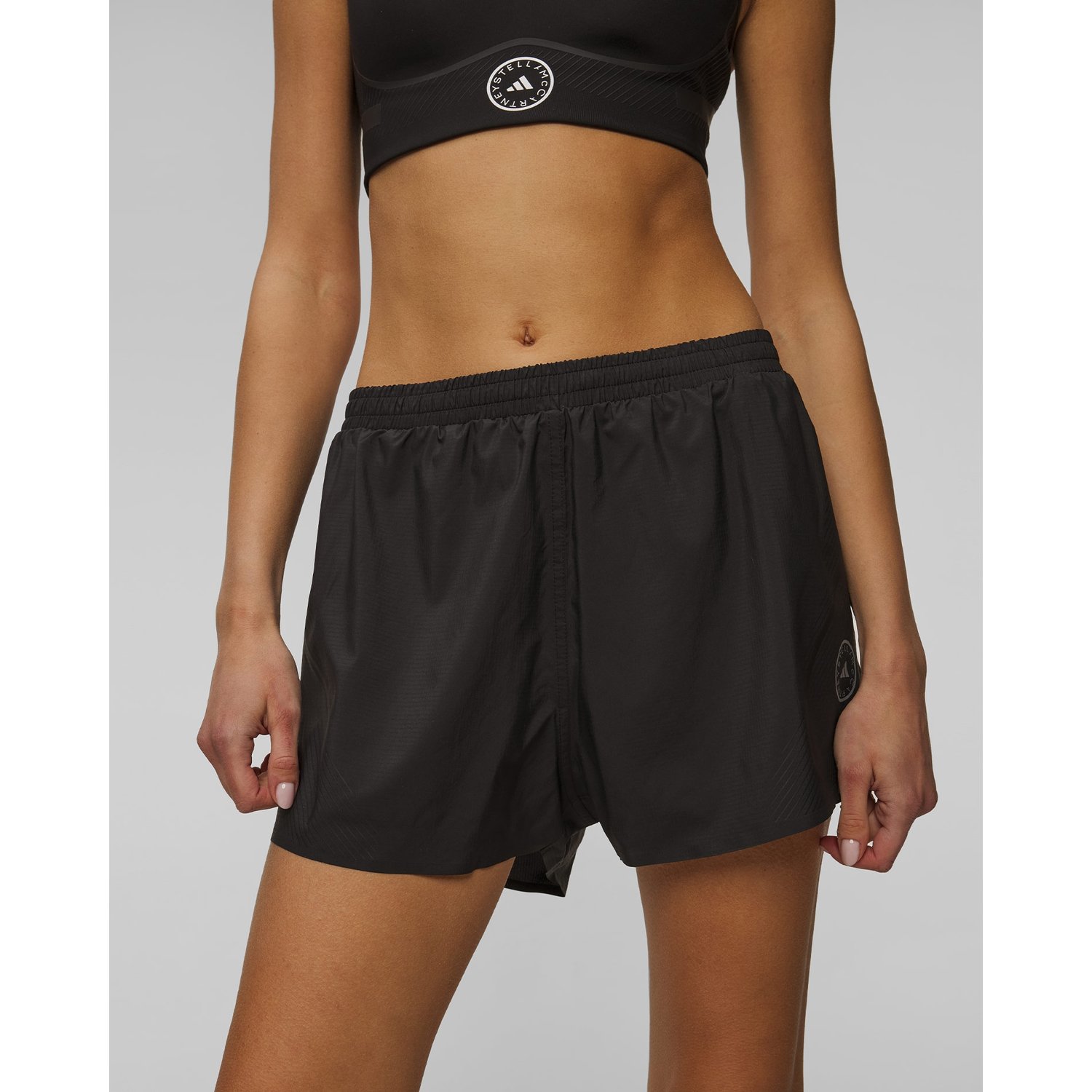 Szorty Treningowe Czarne Damskie Adidas By Stella Mccartney Truepace