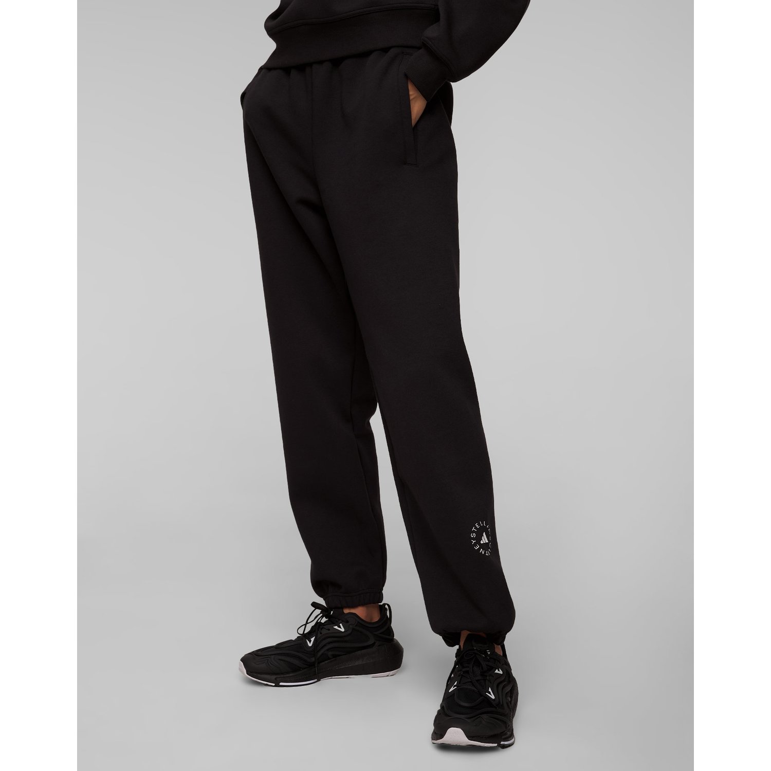 Czarne Spodnie Dresowe Damskie Adidas By Stella Mccartney