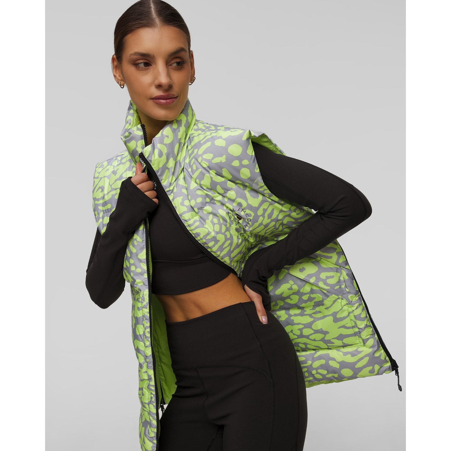 Kamizelka Dwustronna Damska Adidas By Stella Mccartney