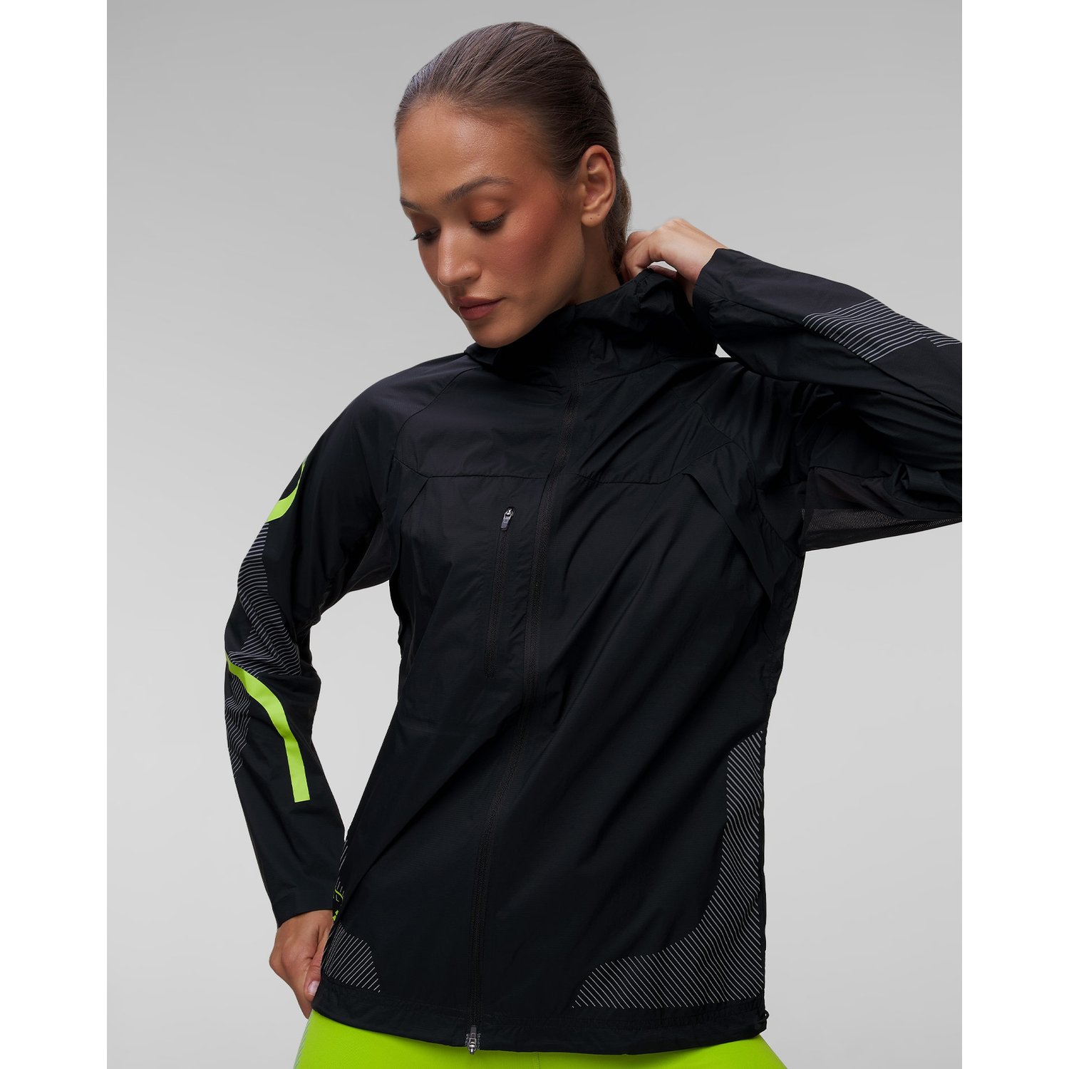 Czarna Kurtka Damska Adidas By Stella Mccartney Truepace
